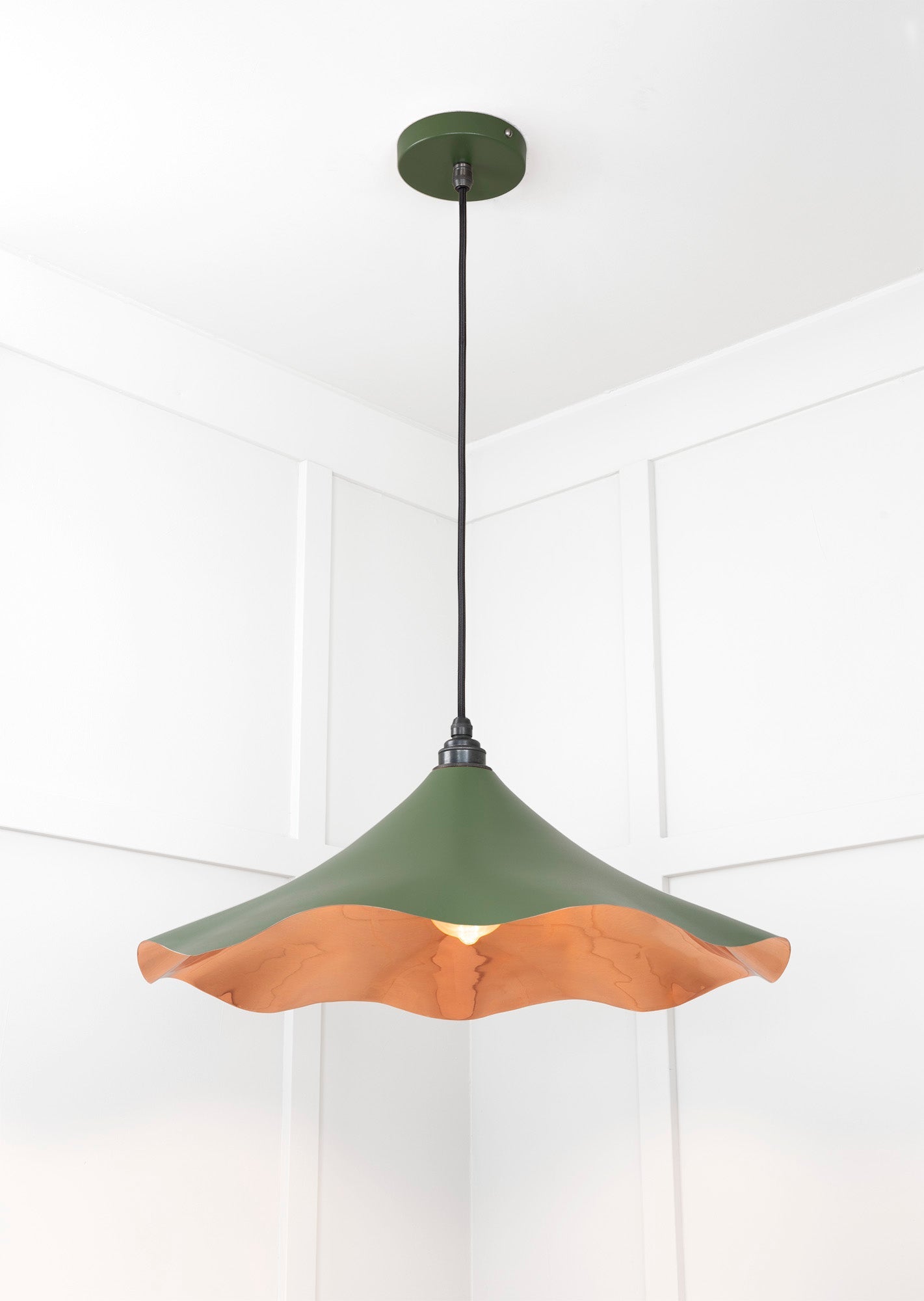 Smooth Copper Flora Pendant | Heath - From The Anvil - EB London