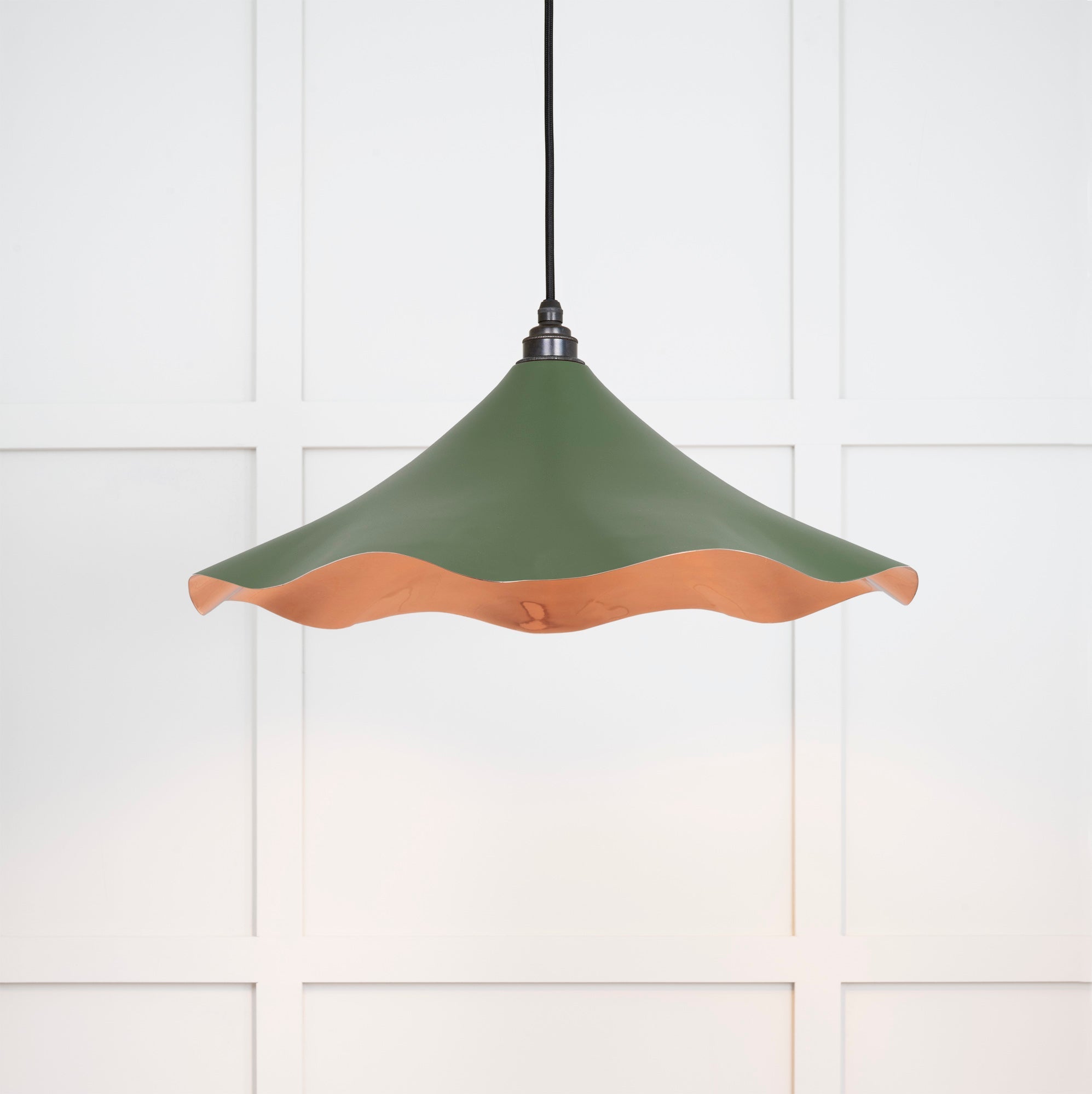 Smooth Copper Flora Pendant | Heath - From The Anvil - EB London