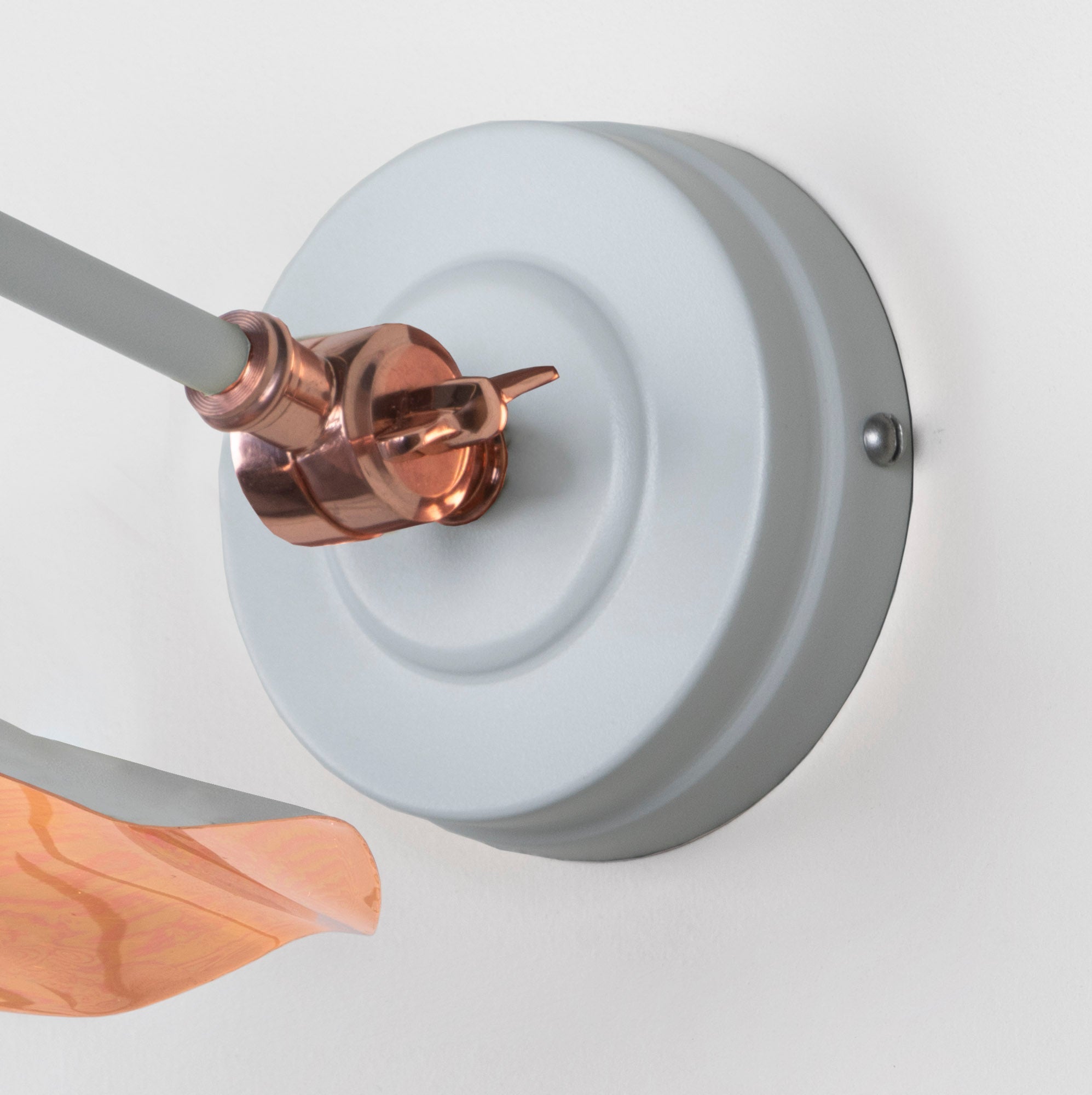 Smooth Copper Flora Wall Light | Smooth Copper Birch - From The Anvil - EB London