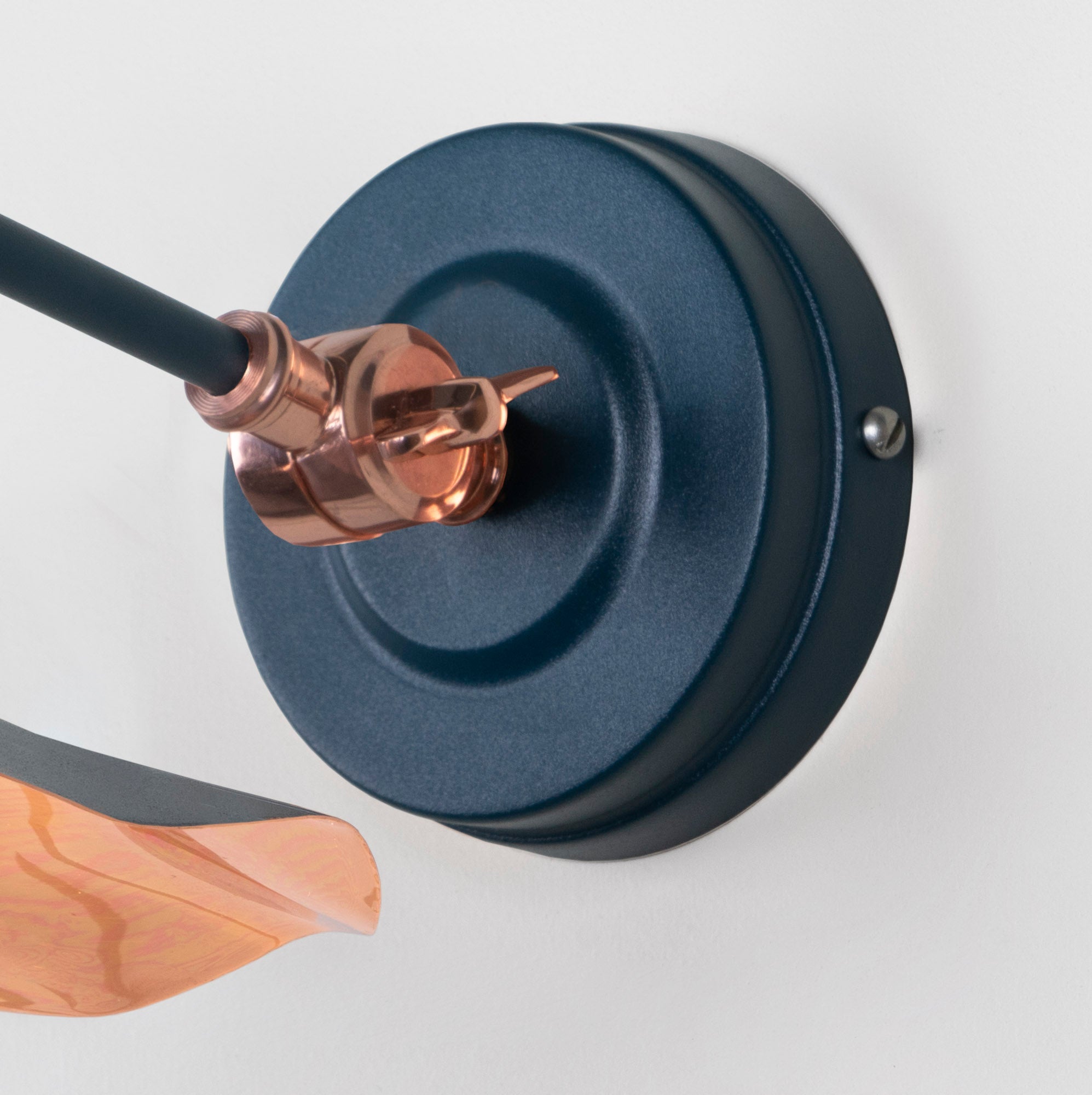 Smooth Copper Flora Wall Light | Smooth Copper Dusk - From The Anvil - EB London