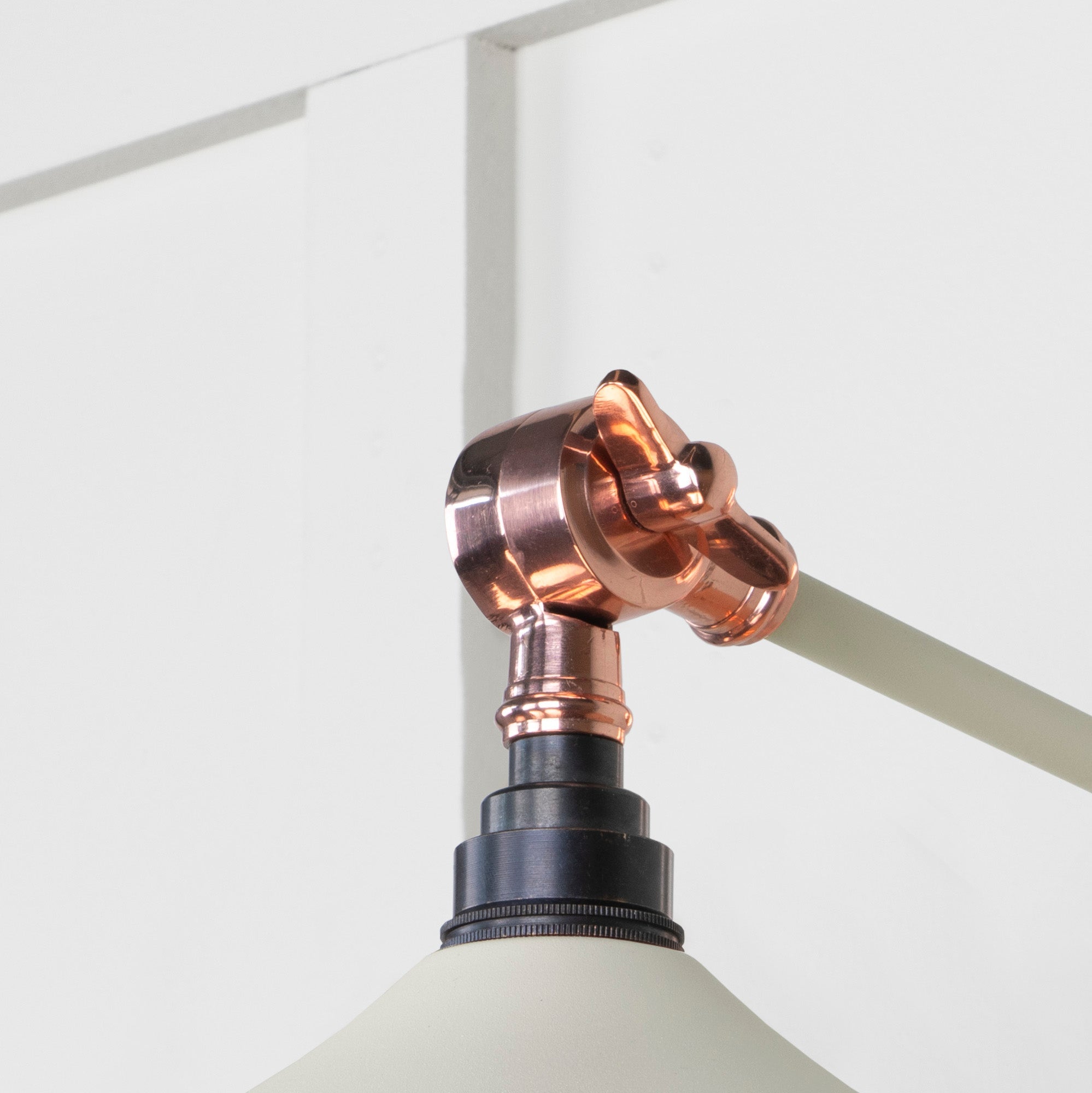 Smooth Copper Flora Wall Light | Smooth Copper Teasel - From the Anvil - EB London