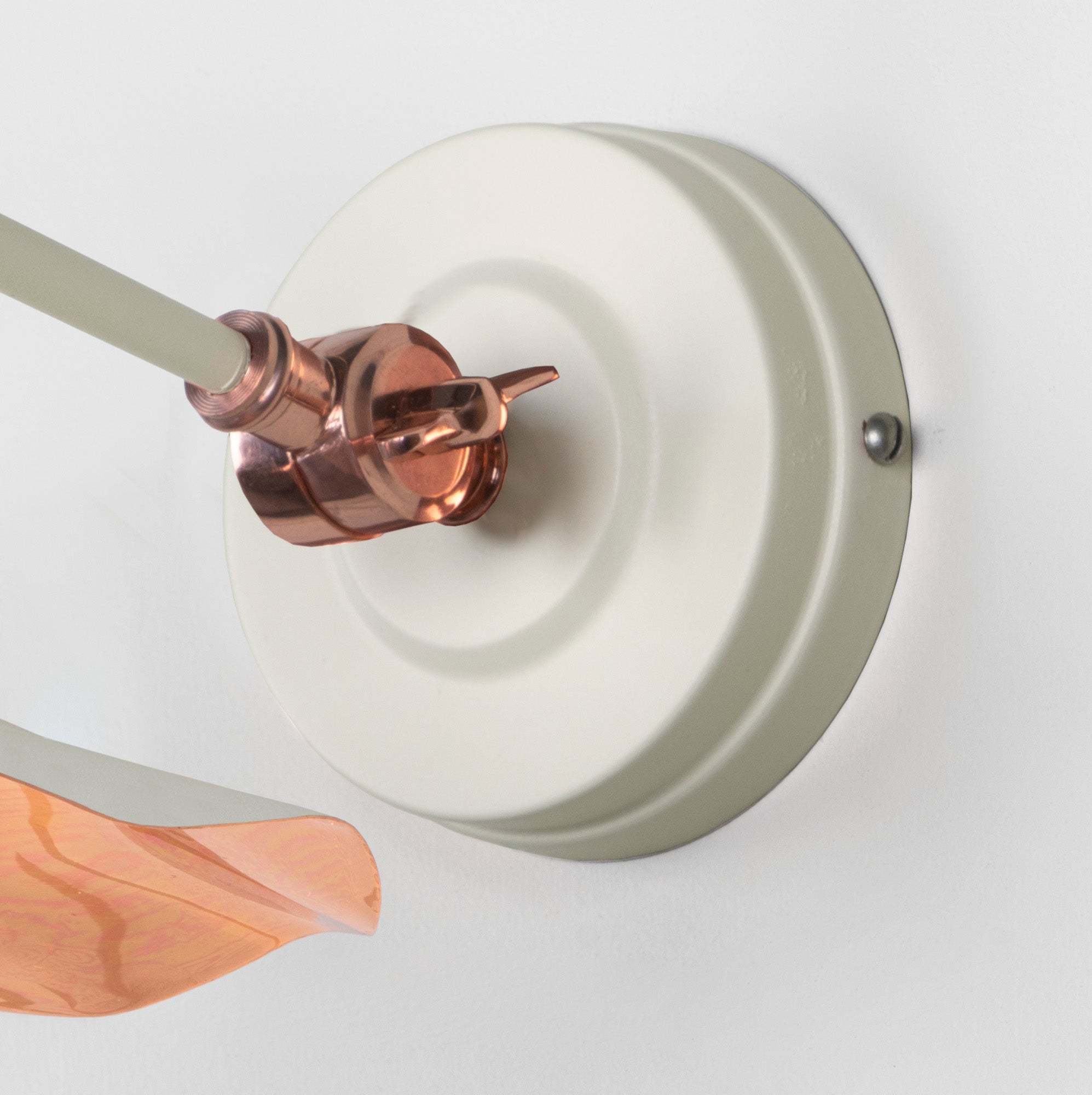 Smooth Copper Flora Wall Light | Smooth Copper Teasel - From the Anvil - EB London