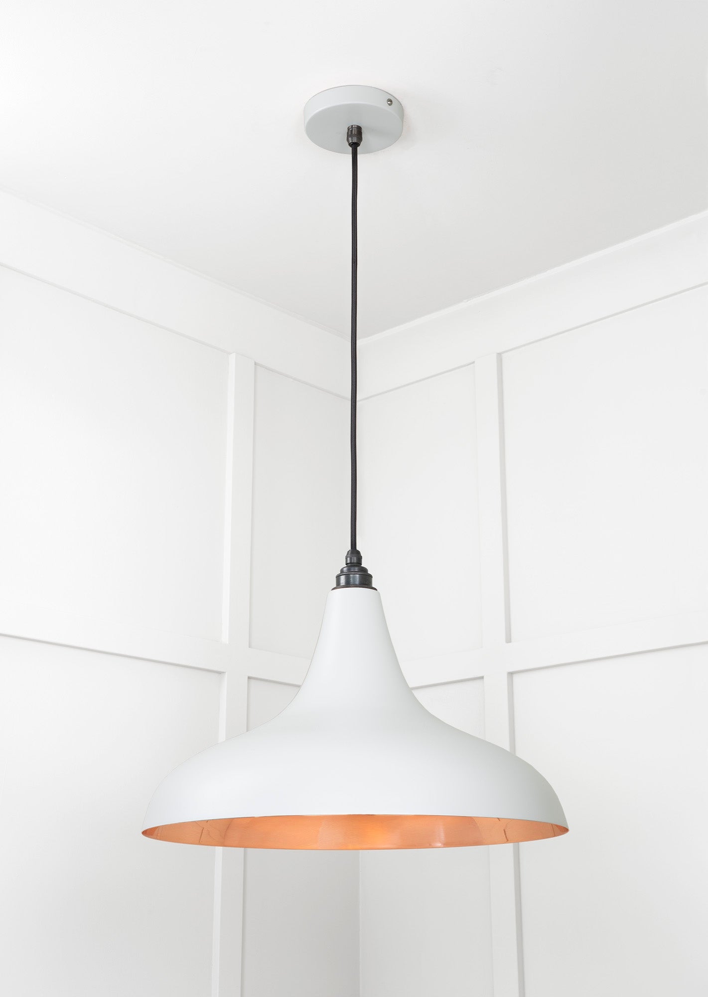 Smooth Copper Frankley Pendant | Birch - From The Anvil - EB London