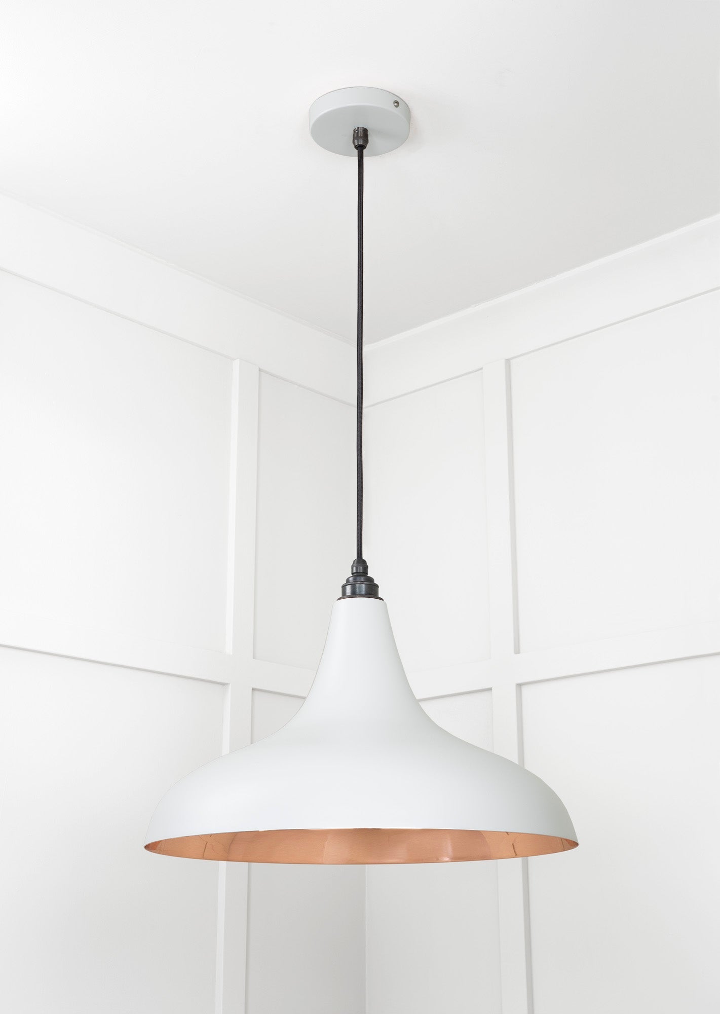 Smooth Copper Frankley Pendant | Birch - From The Anvil - EB London