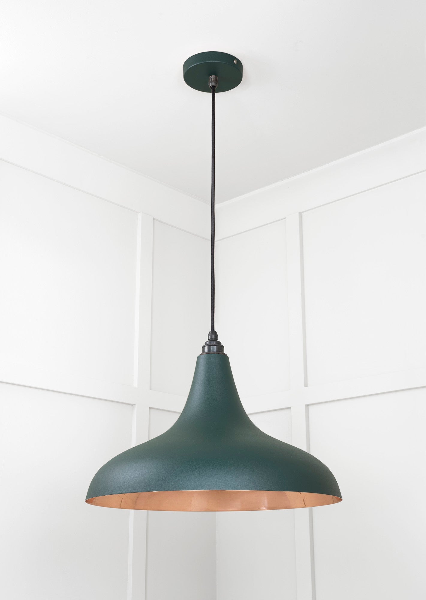 Smooth Copper Frankley Pendant | Dingle - From The Anvil - EB London