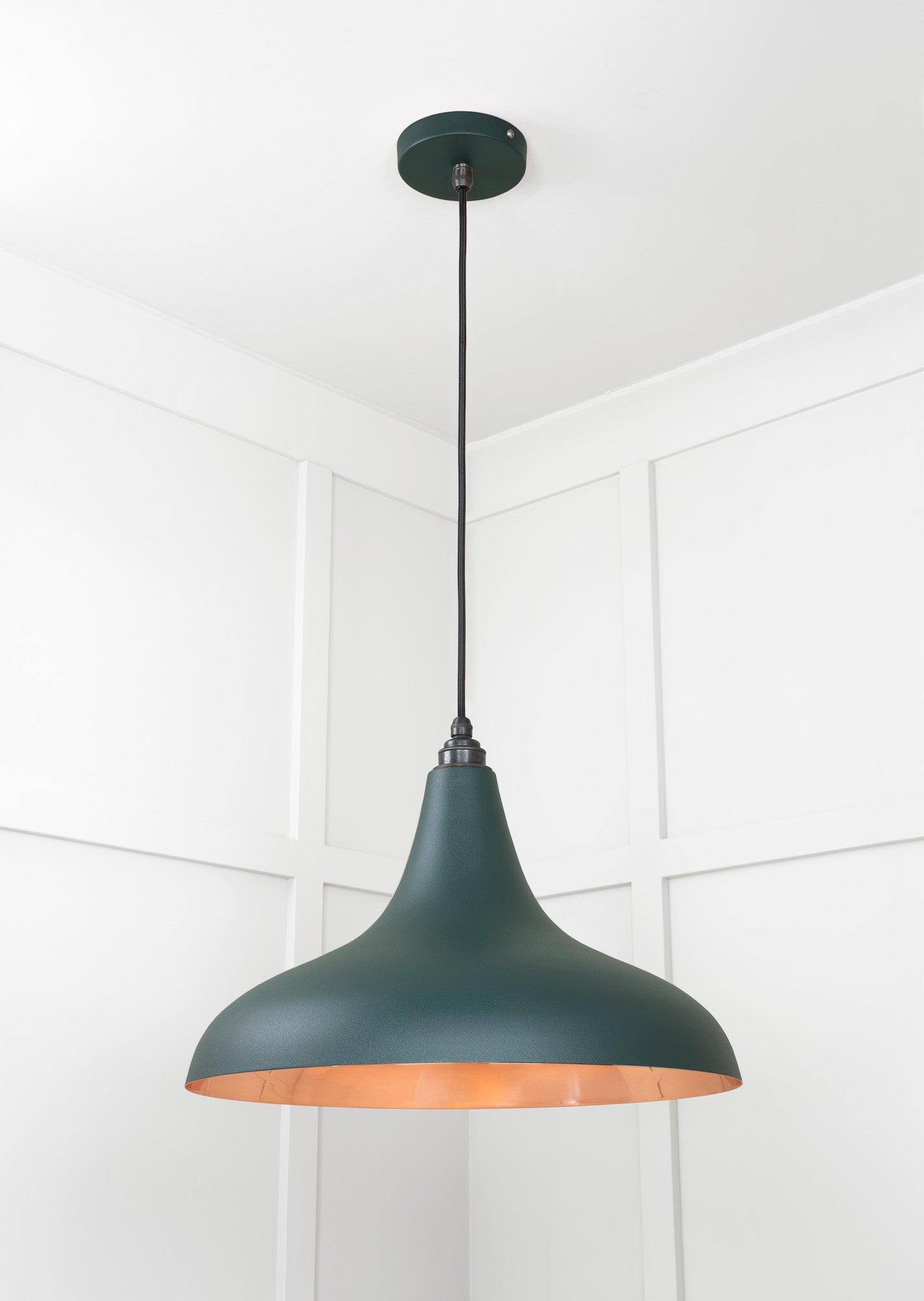 Smooth Copper Frankley Pendant | Dingle - From The Anvil - EB London
