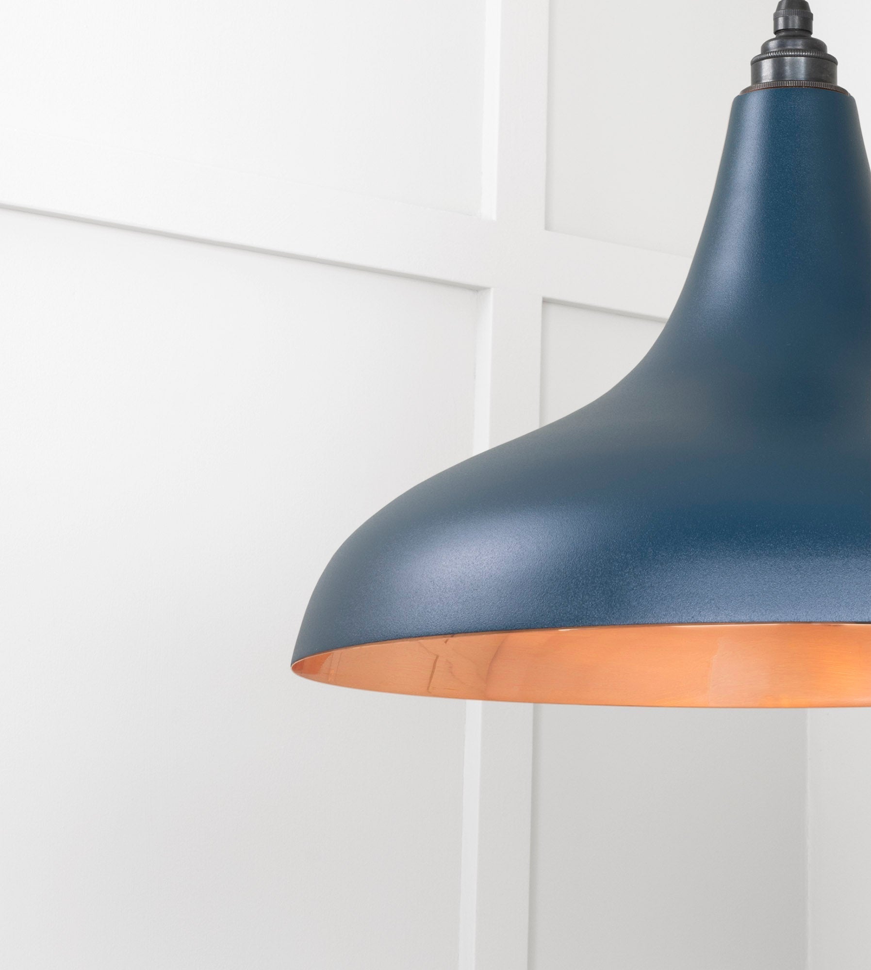 Smooth Copper Frankley Pendant | Dusk - From The Anvil - EB London