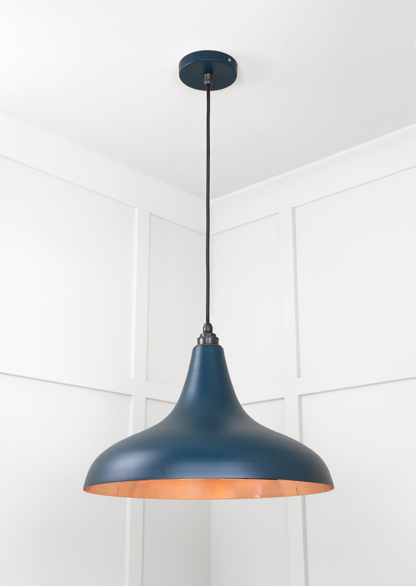 Smooth Copper Frankley Pendant | Dusk - From The Anvil - EB London