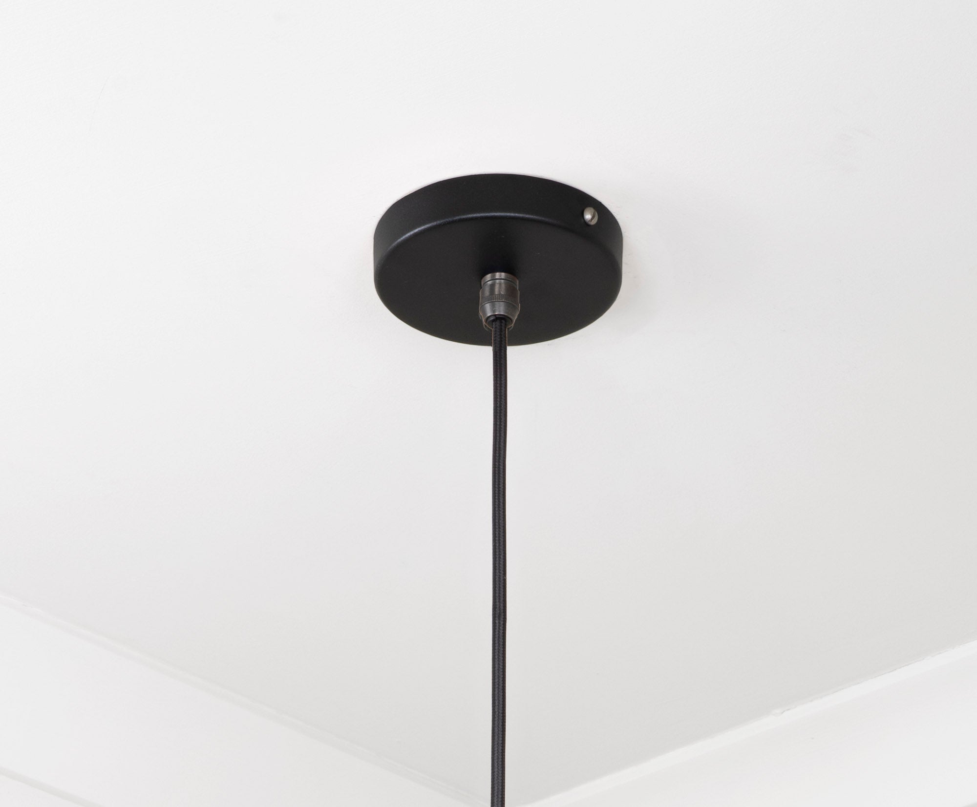 Smooth Copper Frankley Pendant | Elan Black - From The Anvil - EB London