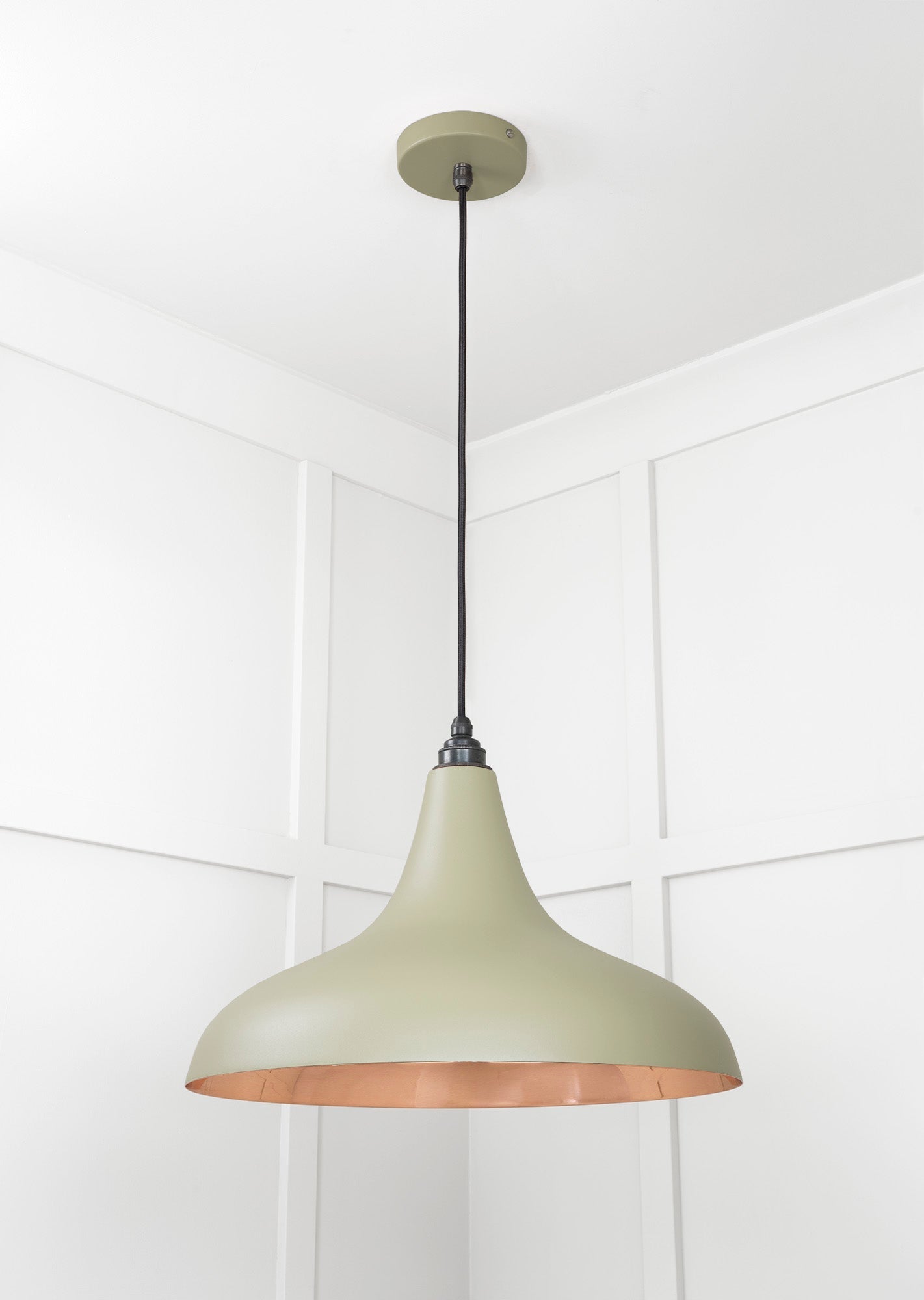 Smooth Copper Frankley Pendant | Tump - From The Anvil - EB London