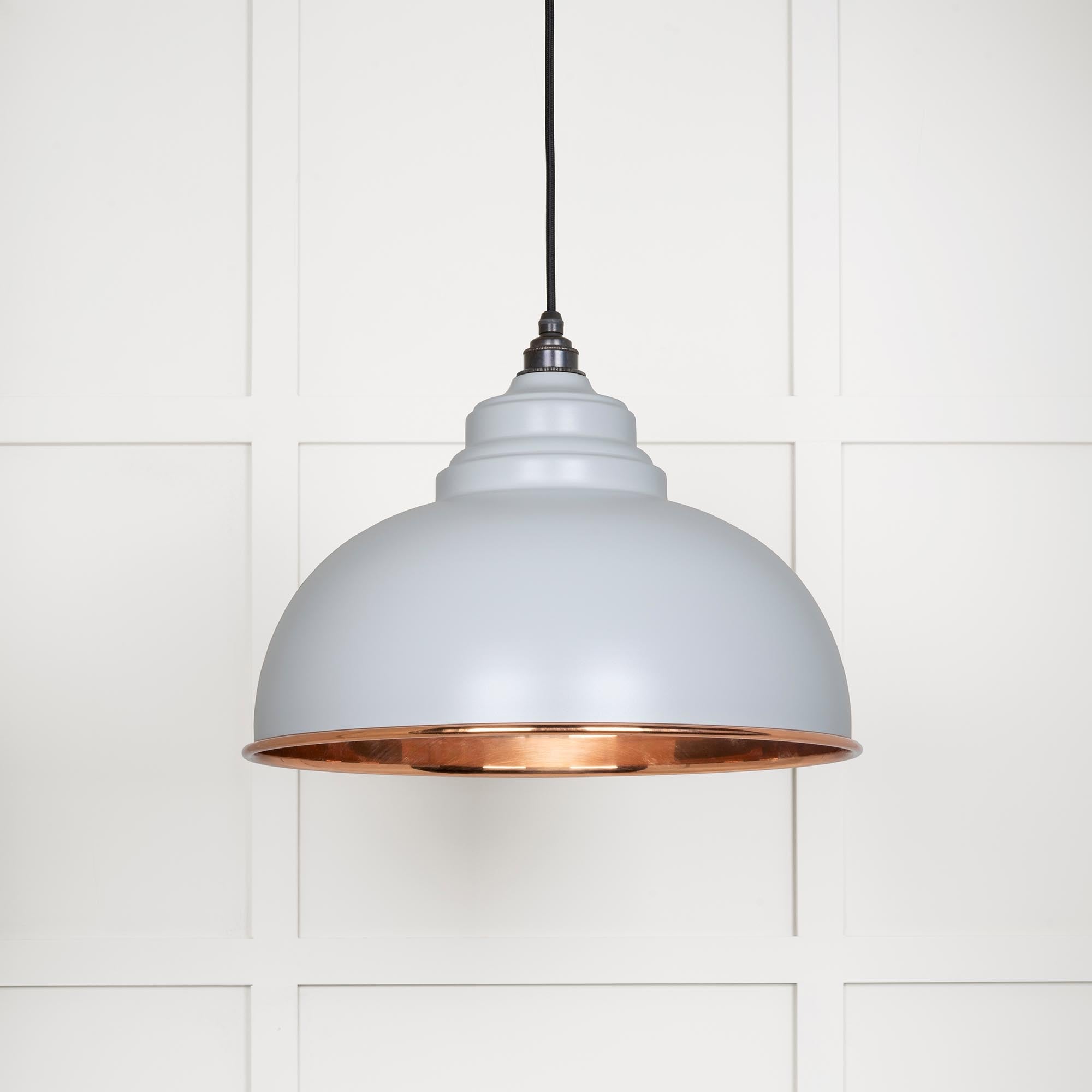 Smooth Copper Harborne Pendant | Birch - From The Anvil - EB London