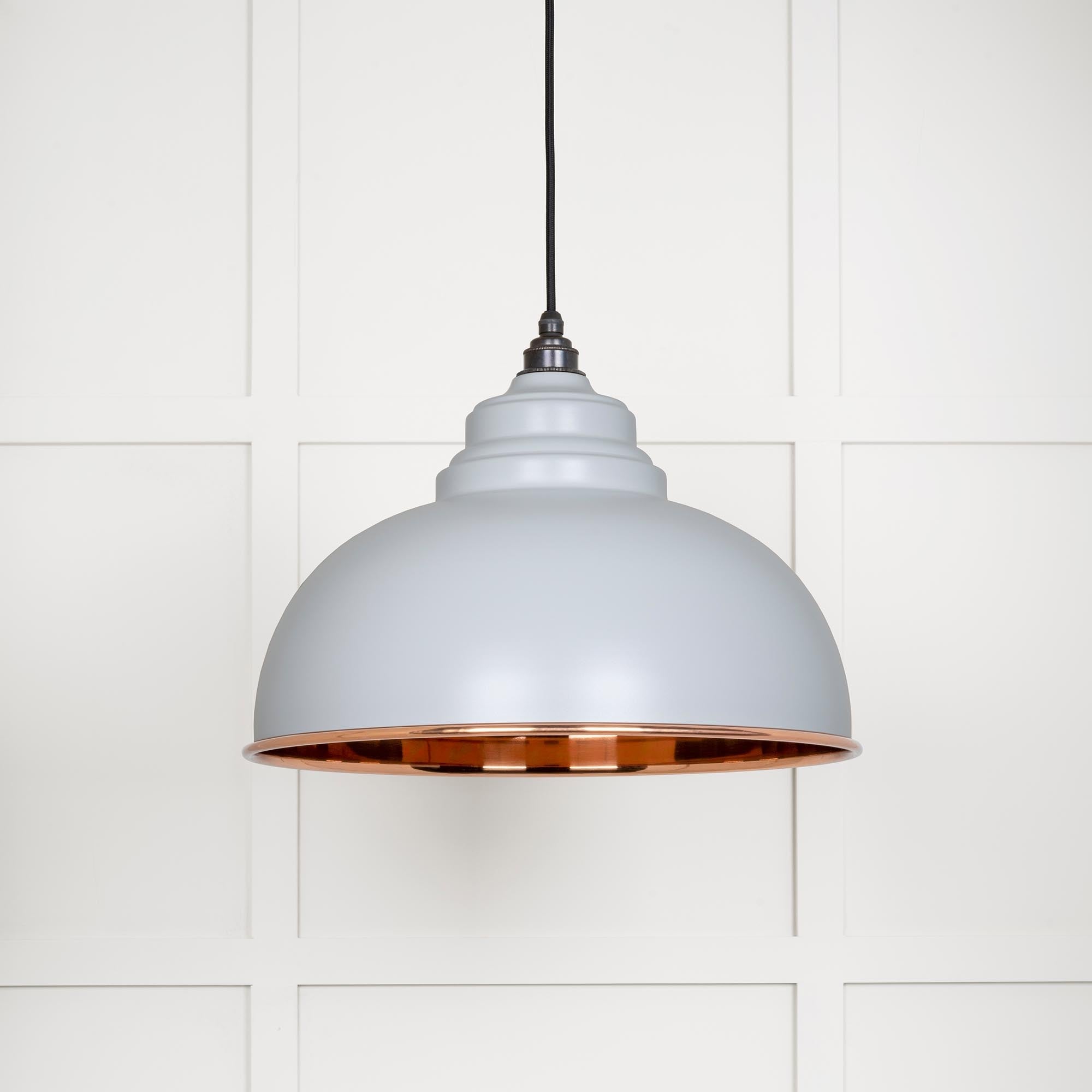 Smooth Copper Harborne Pendant | Birch - From The Anvil - EB London