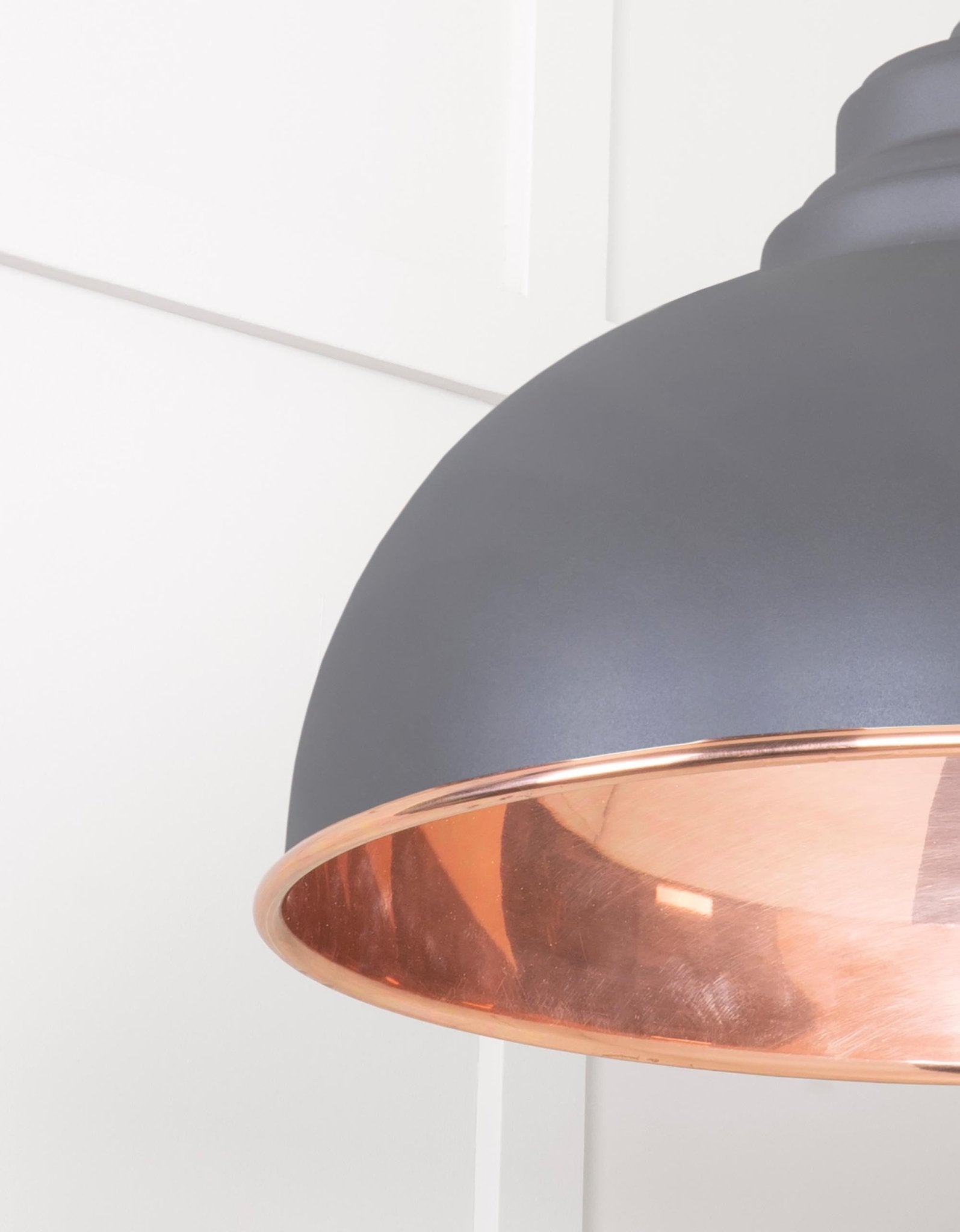 Smooth Copper Harborne Pendant | Bluff - From The Anvil - EB London