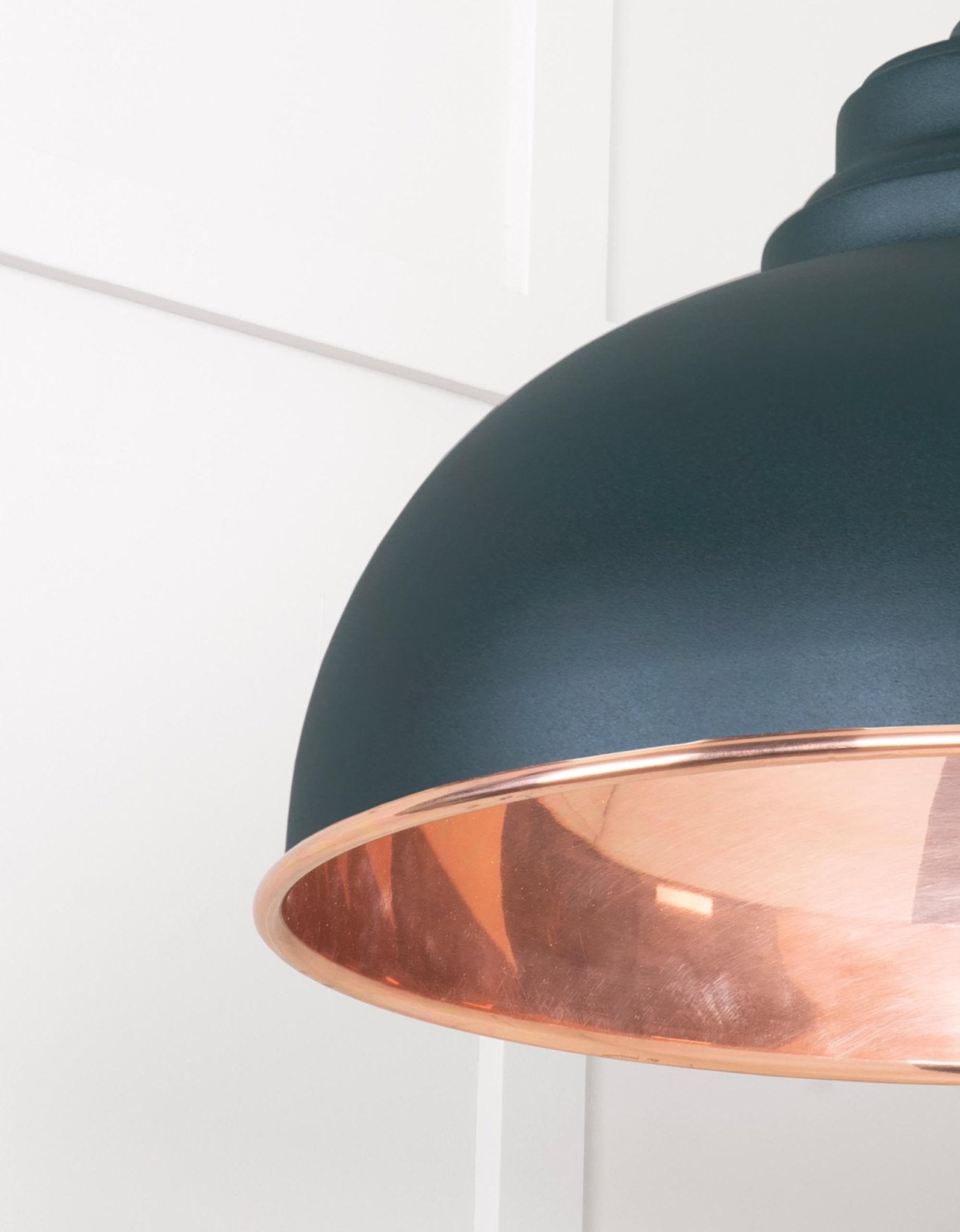 Smooth Copper Harborne Pendant | Dingle - From The Anvil - EB London