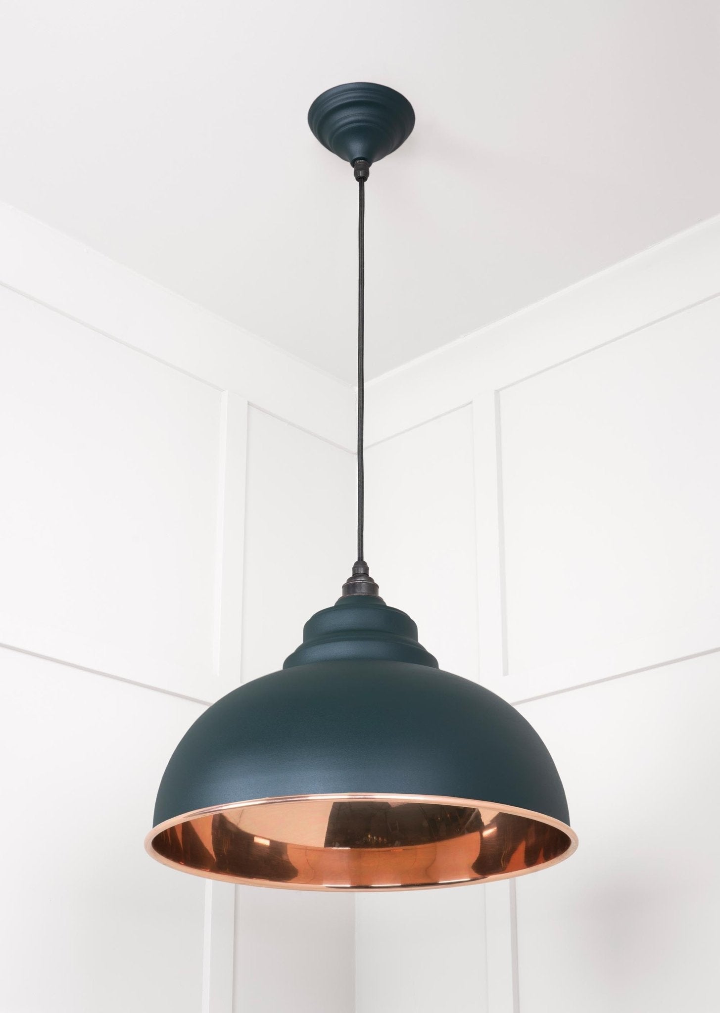 Smooth Copper Harborne Pendant | Dingle - From The Anvil - EB London