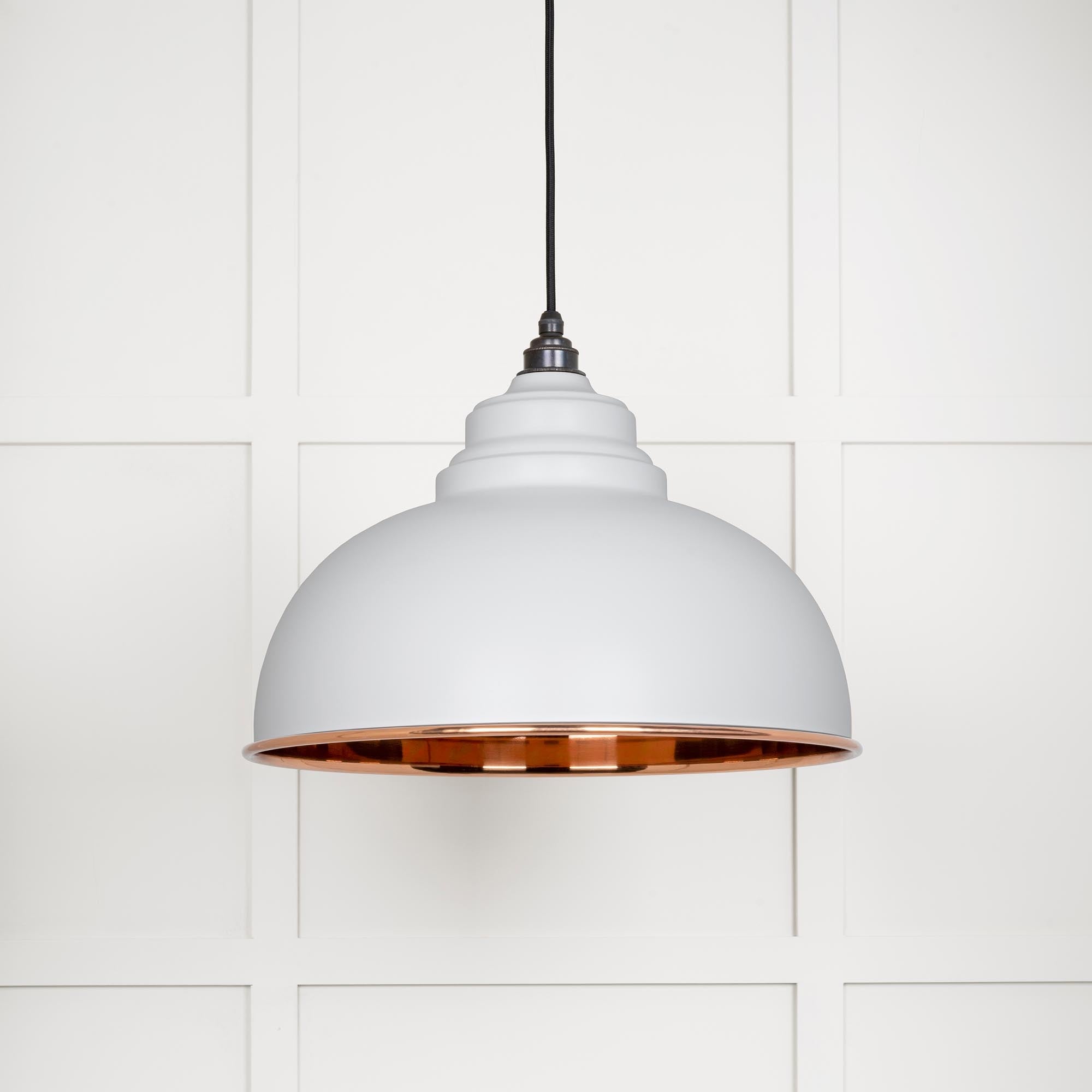 Smooth Copper Harborne Pendant | Flock - From The Anvil - EB London