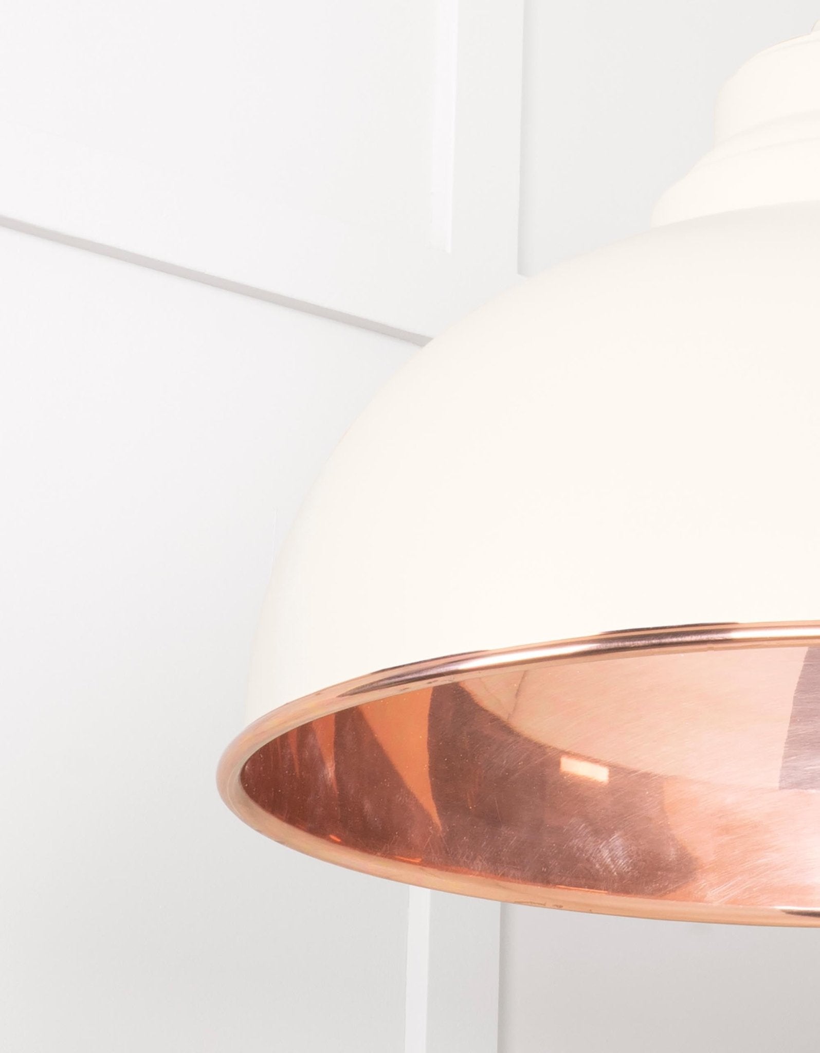 Smooth Copper Harborne Pendant | Teasel - From The Anvil - EB London