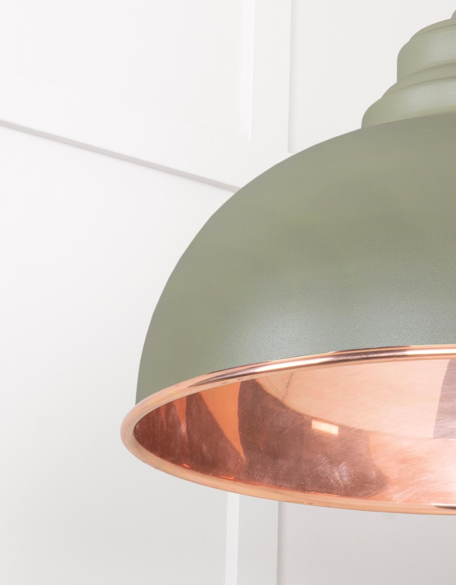 Smooth Copper Harborne Pendant | Tump - From The Anvil - EB London