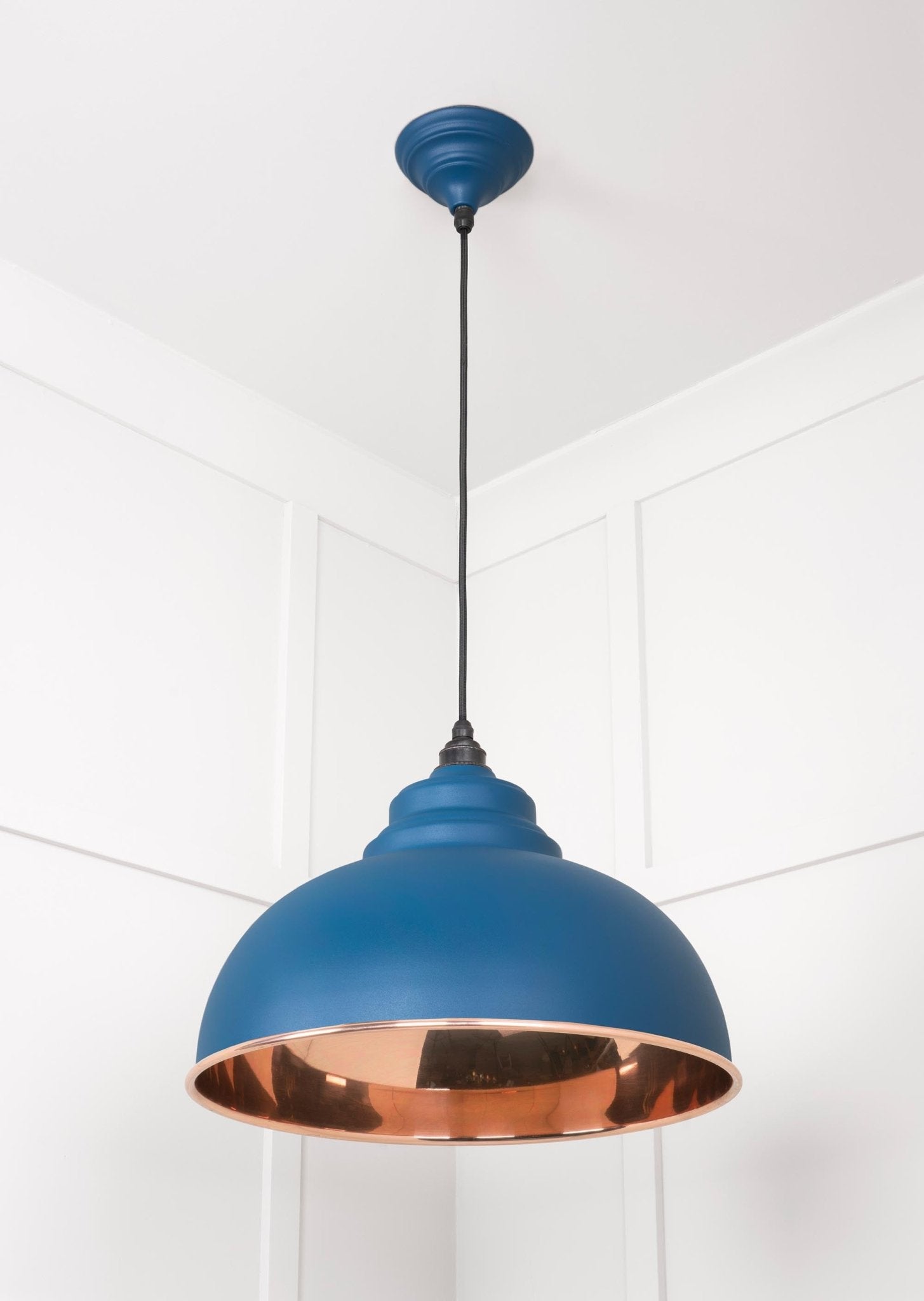 Smooth Copper Harborne Pendant | Upstream - From The Anvil - EB London