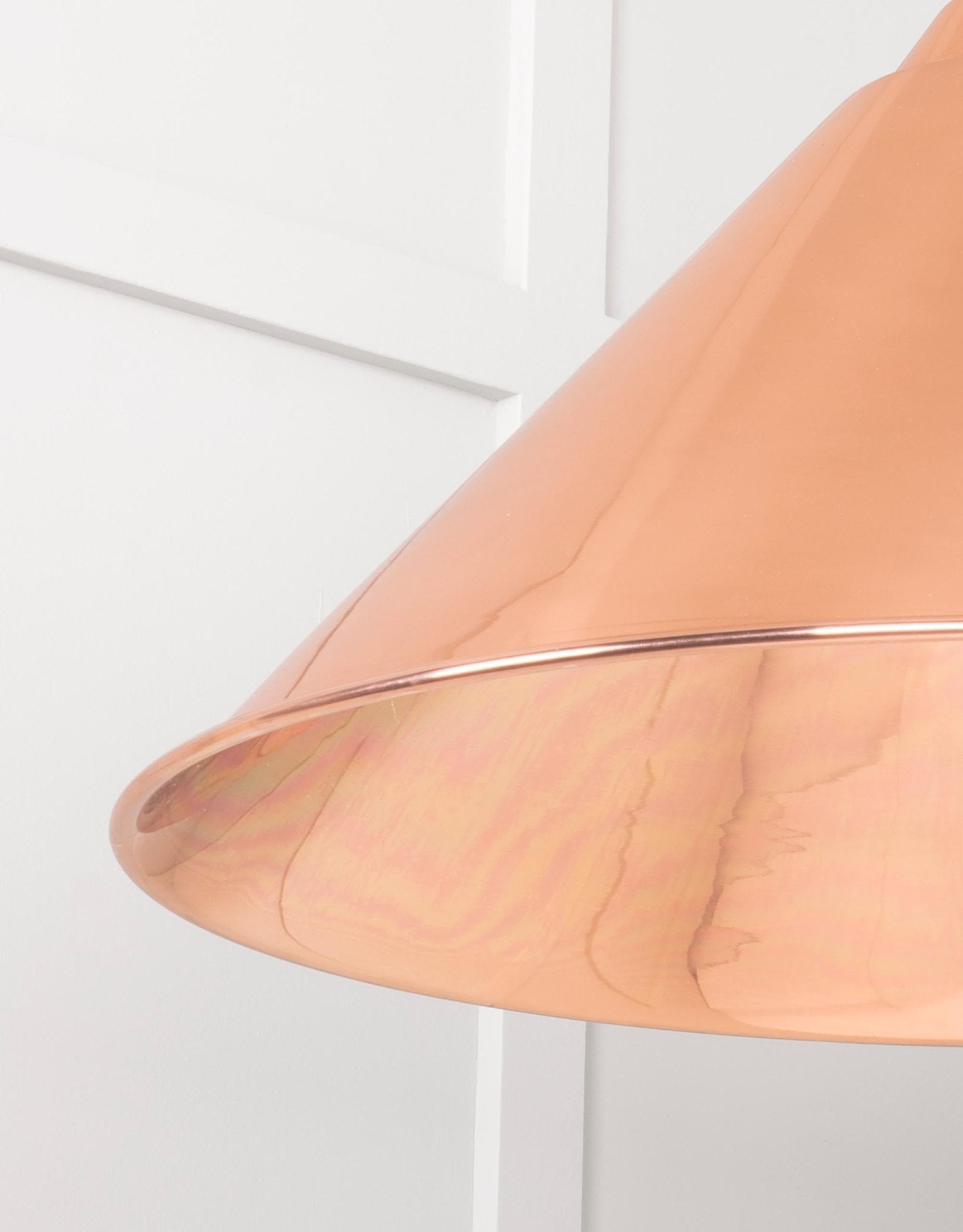 Smooth Copper Hockley Pendant | Bare - From The Anvil - EB London