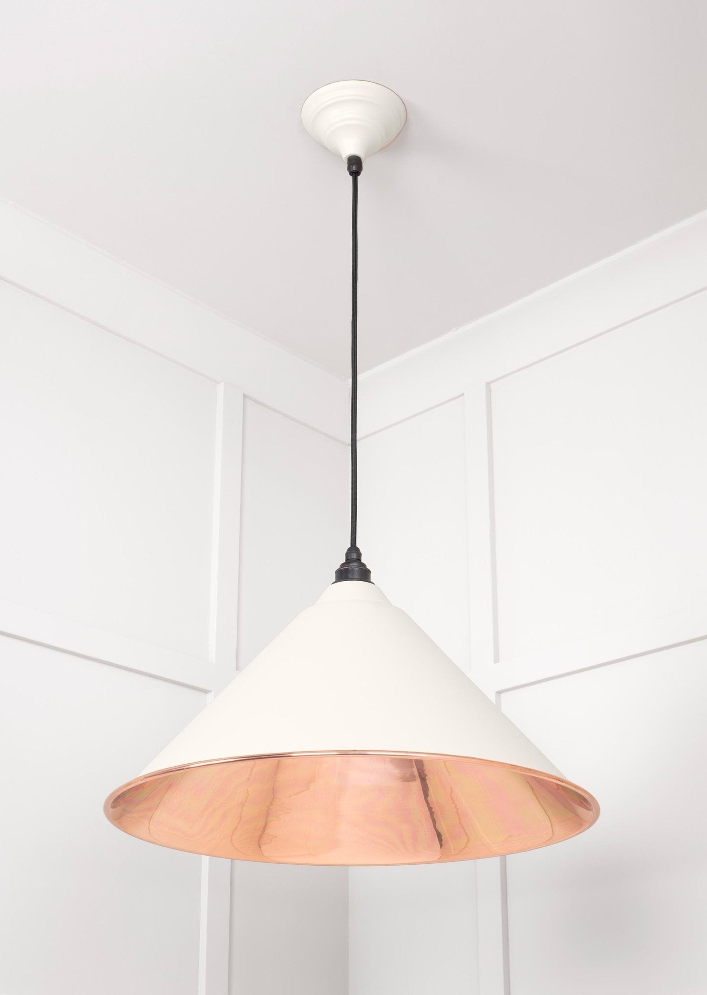 Smooth Copper Hockley Pendant |Teasel - From The Anvil - EB London