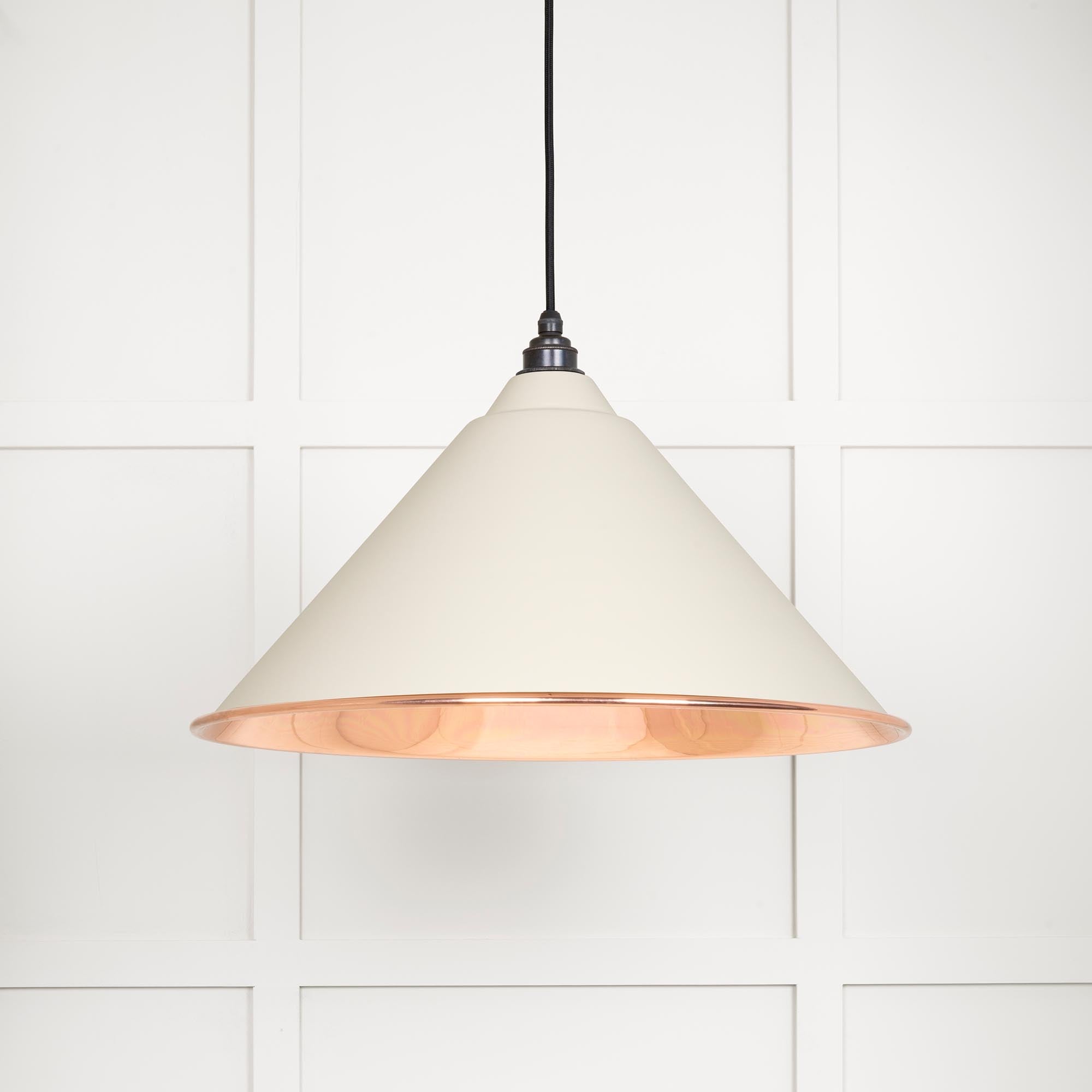 Smooth Copper Hockley Pendant |Teasel - From The Anvil - EB London