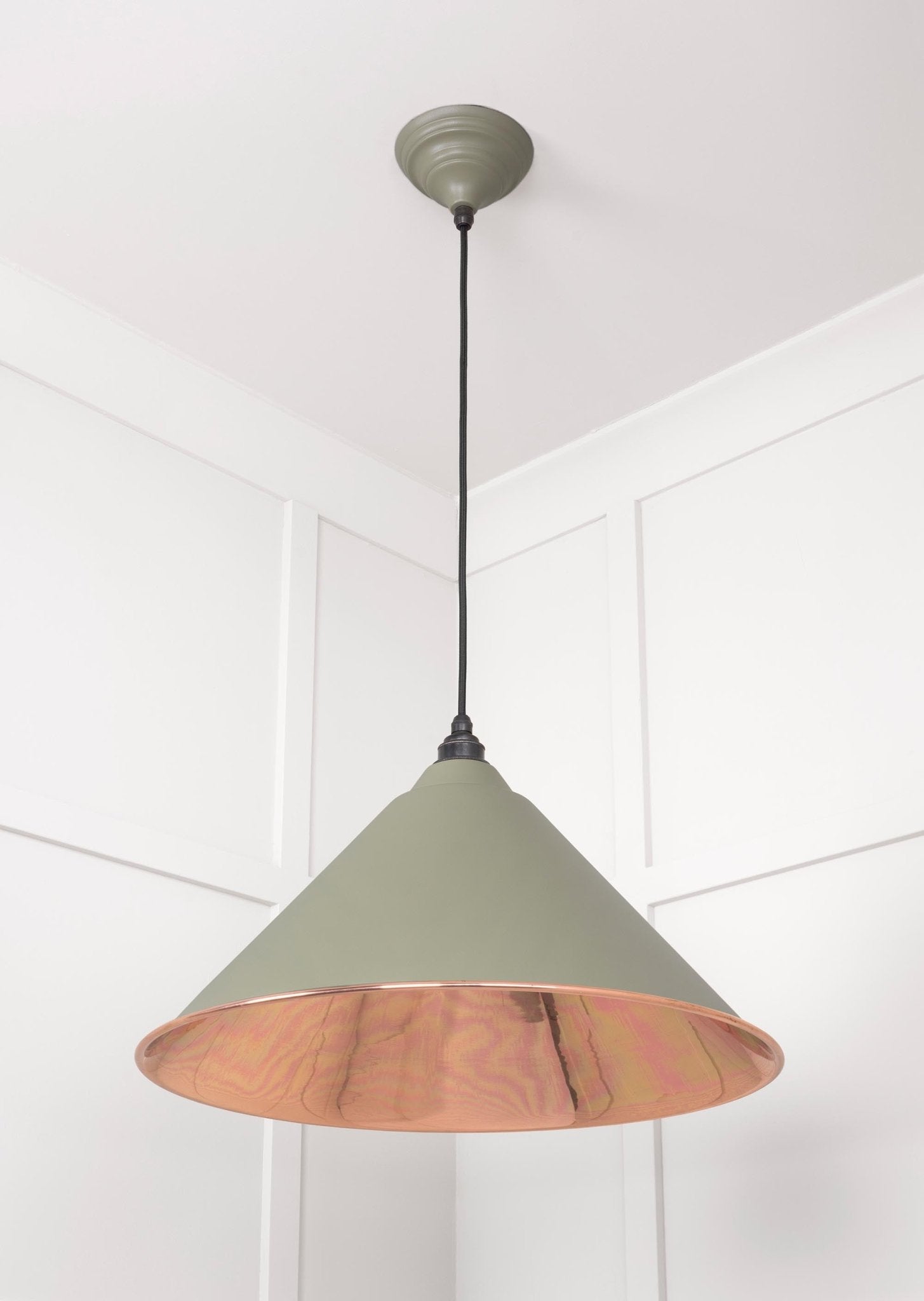 Smooth Copper Hockley Pendant | Tump - From The Anvil - EB London