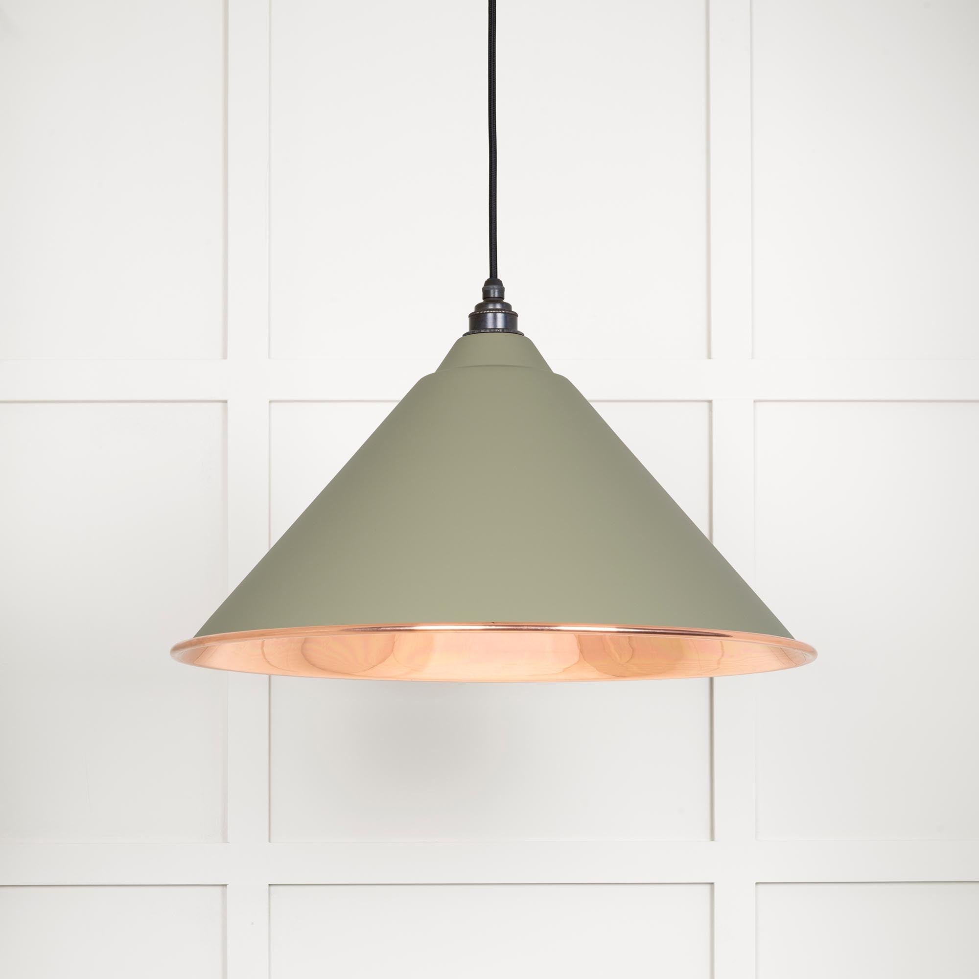 Smooth Copper Hockley Pendant | Tump - From The Anvil - EB London
