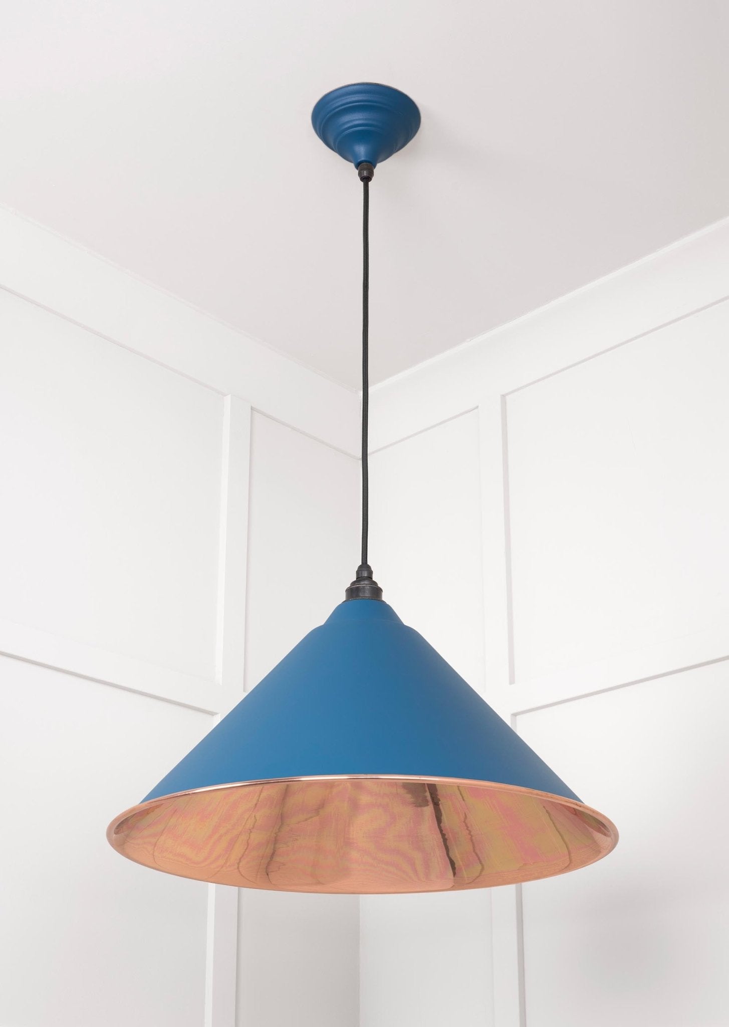 Smooth Copper Hockley Pendant | Upstream - From The Anvil - EB London