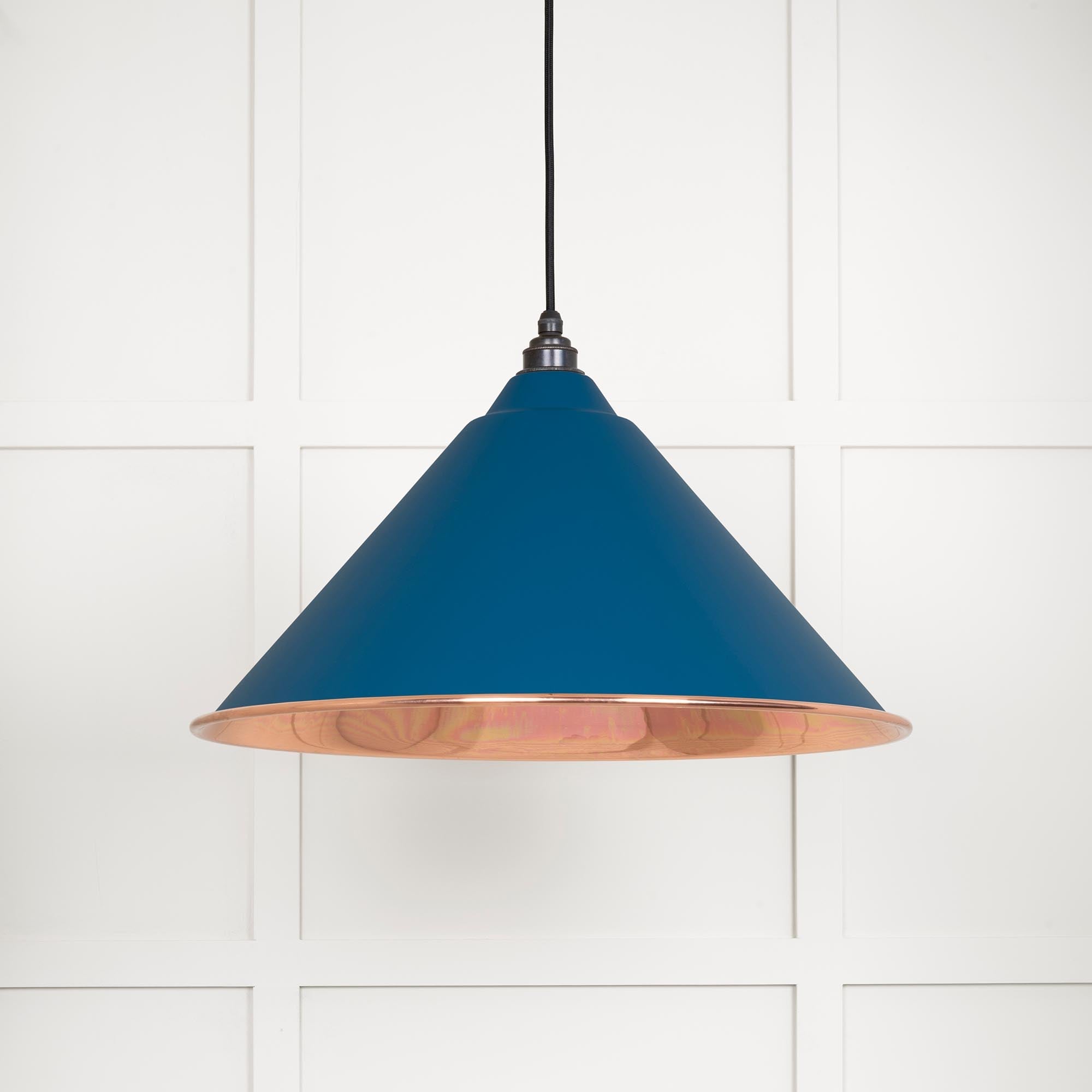 Smooth Copper Hockley Pendant | Upstream - From The Anvil - EB London