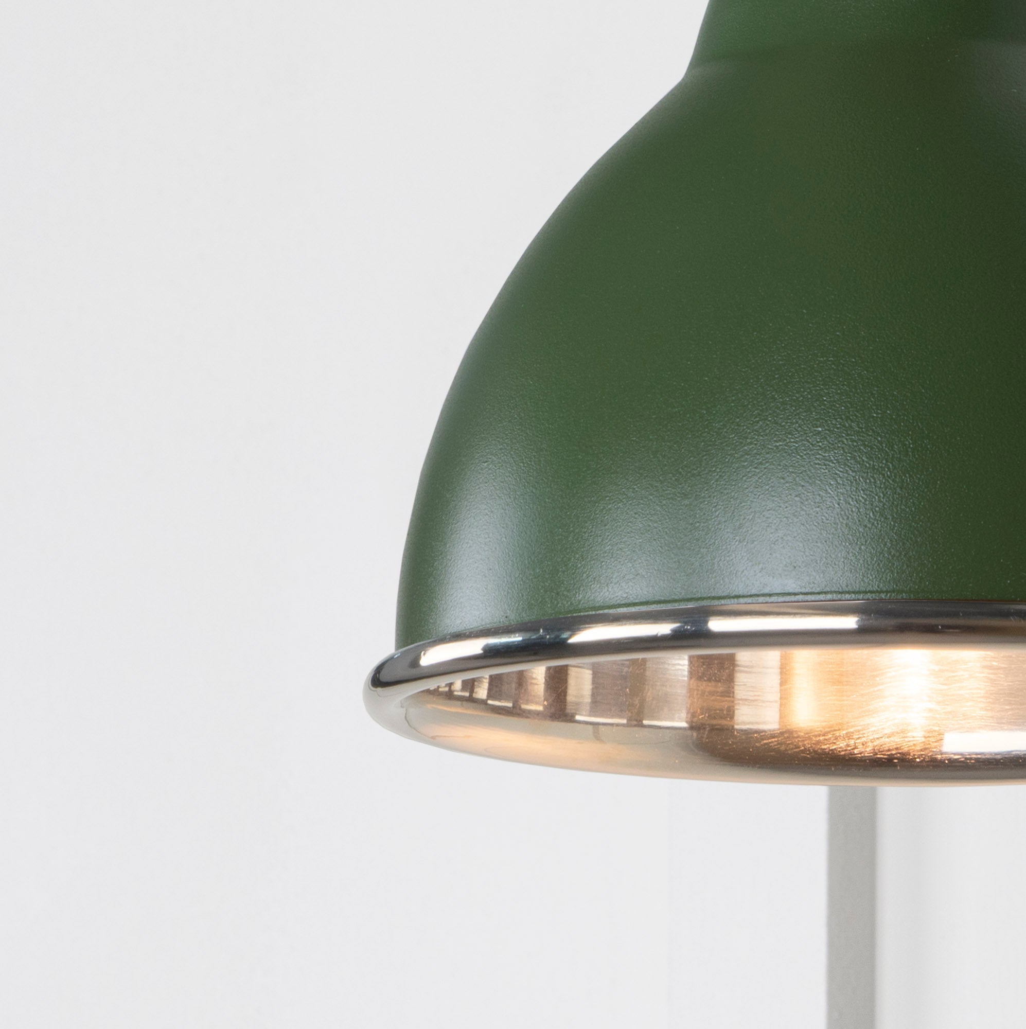 Smooth Nickel Brindley Wall Light | Smooth Nickel Heath - From the Anvil - EB London