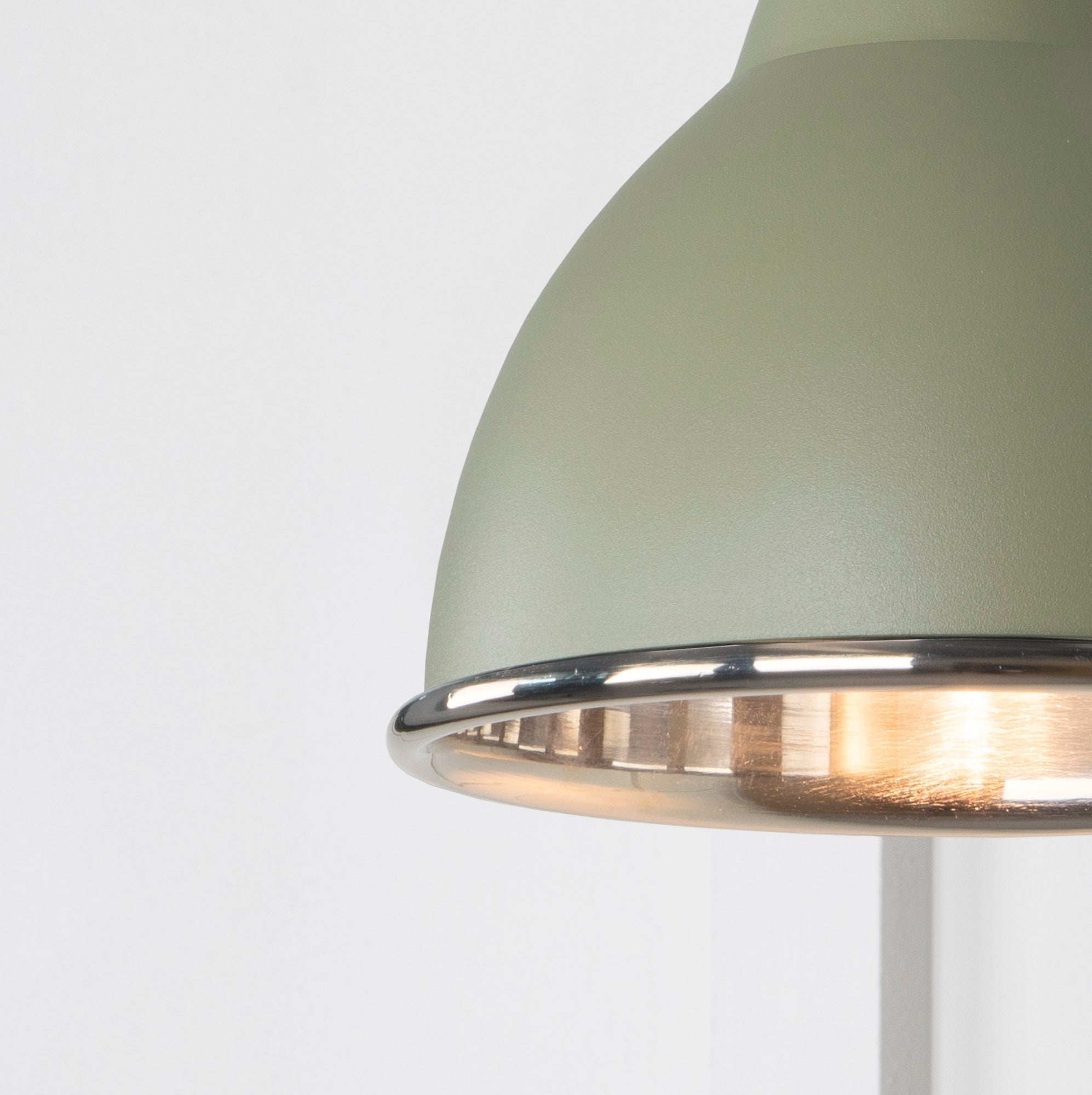 Smooth Nickel Brindley Wall Light | Smooth Nickel Tump - From the Anvil - EB London