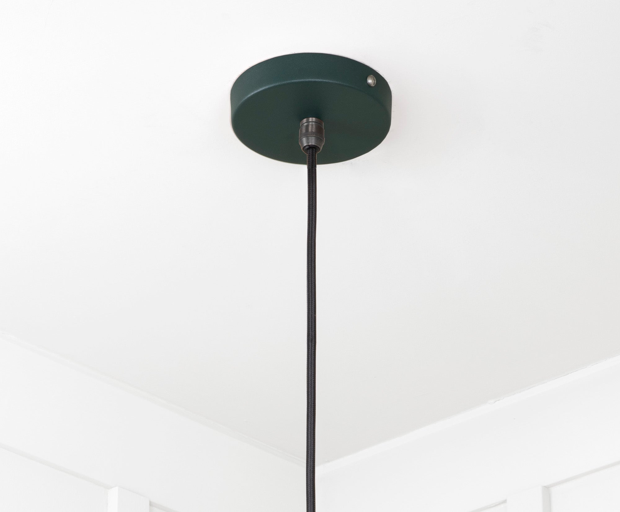 Smooth Nickel Flora Pendant | Dingle - From The Anvil - EB London