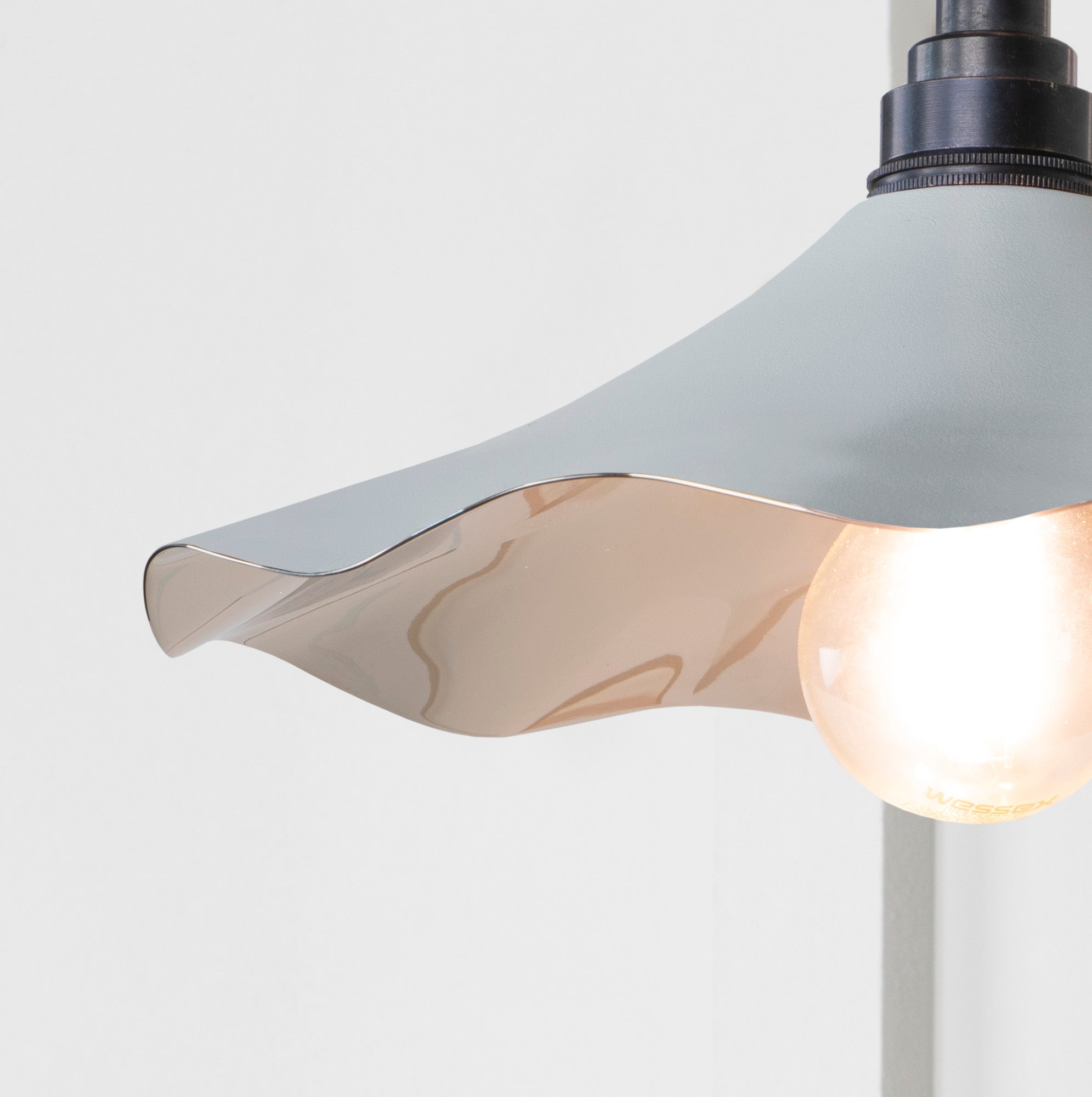 Smooth Nickel Flora Wall Light | Birch - From The Anvil - EB London