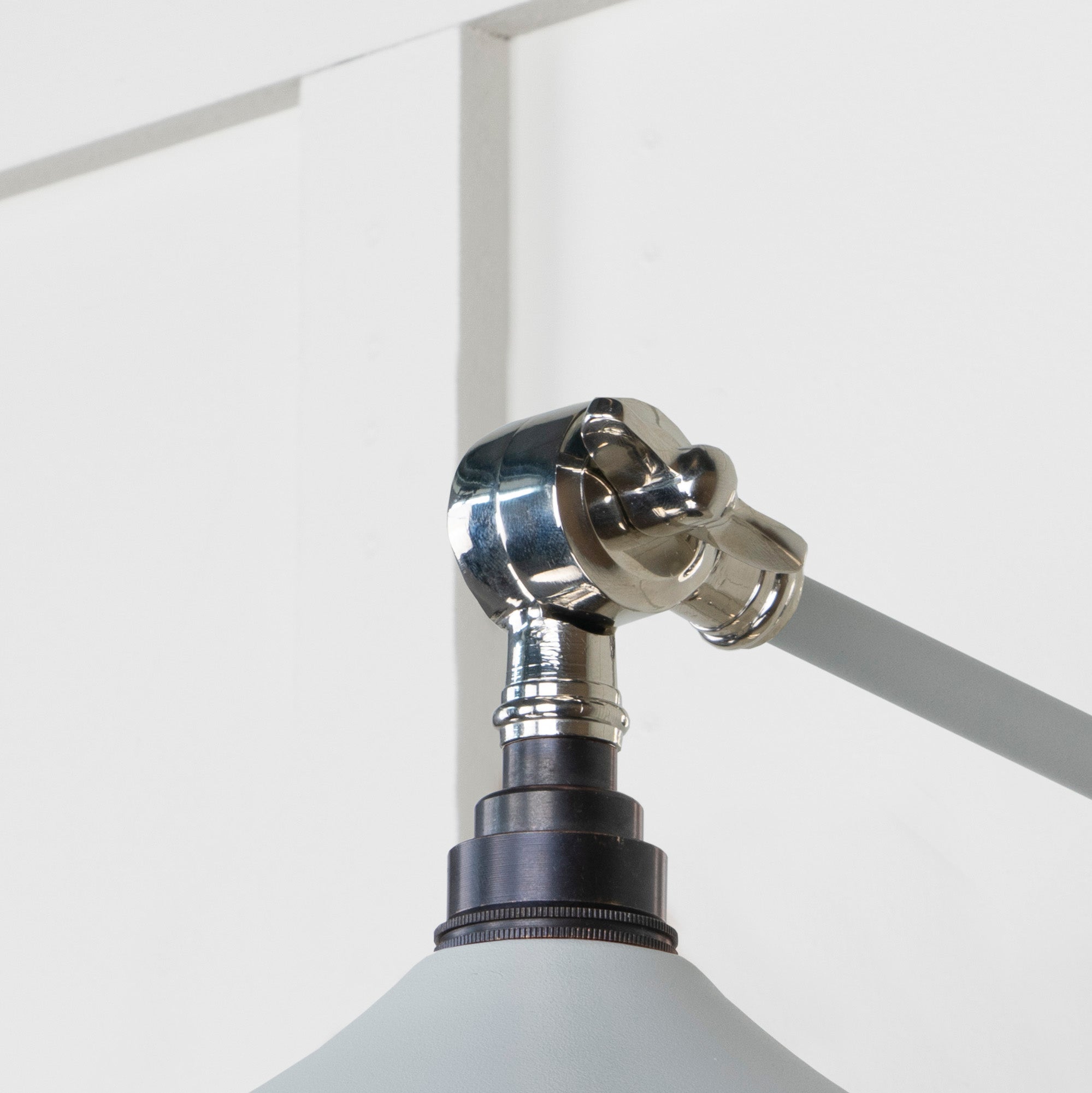 Smooth Nickel Flora Wall Light | Birch - From The Anvil - EB London
