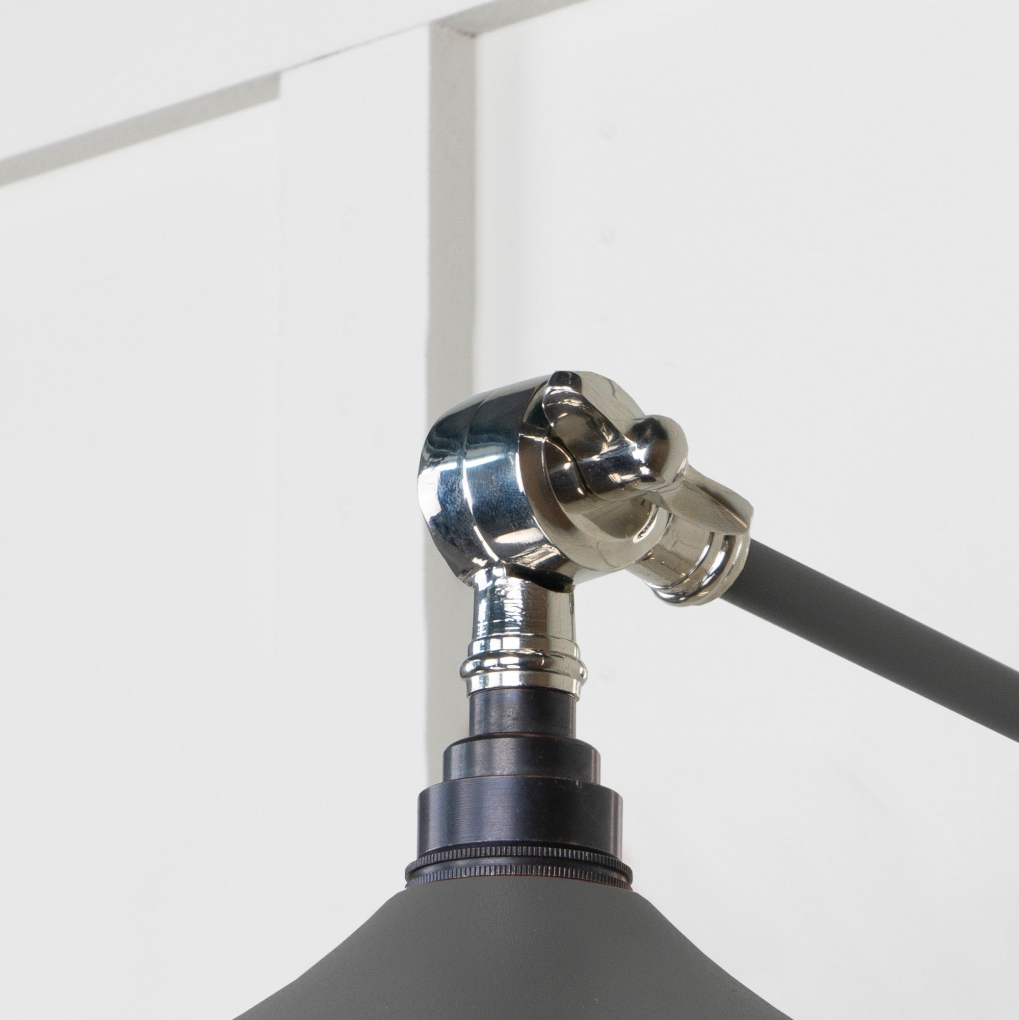 Smooth Nickel Flora Wall Light | Bluff - From The Anvil - EB London