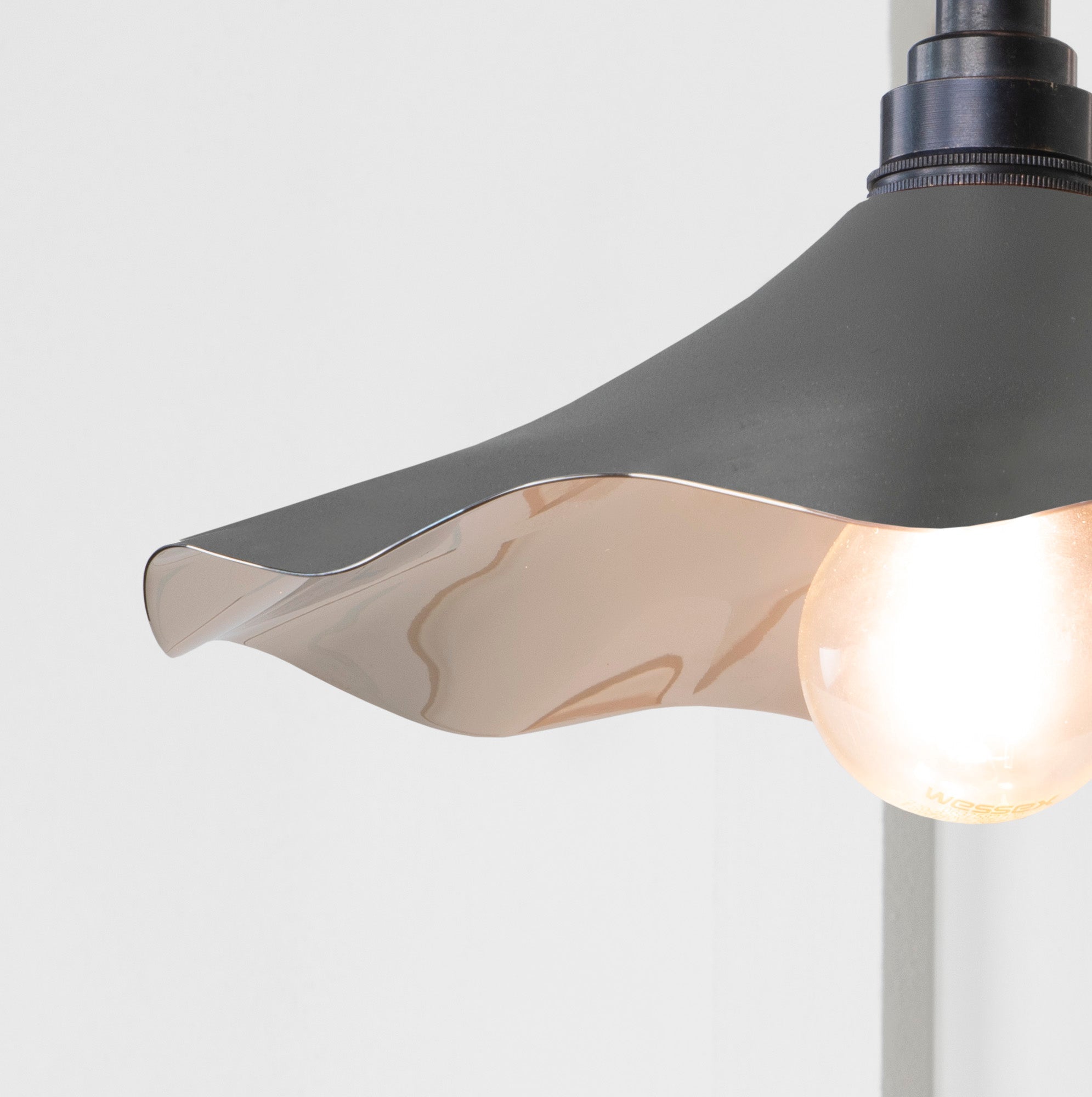 Smooth Nickel Flora Wall Light | Bluff - From The Anvil - EB London