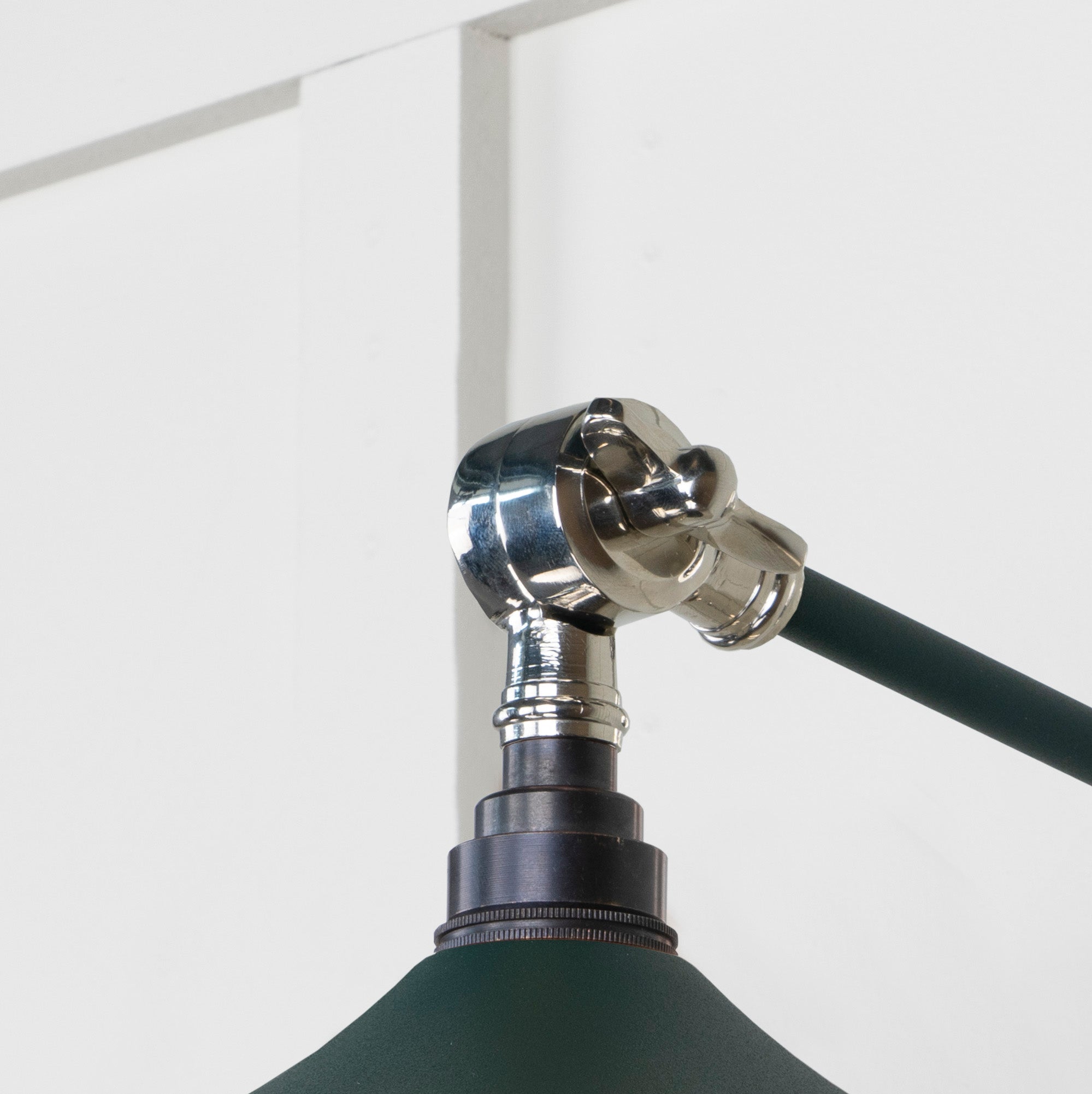 Smooth Nickel Flora Wall Light | Dingle - From The Anvil - EB London