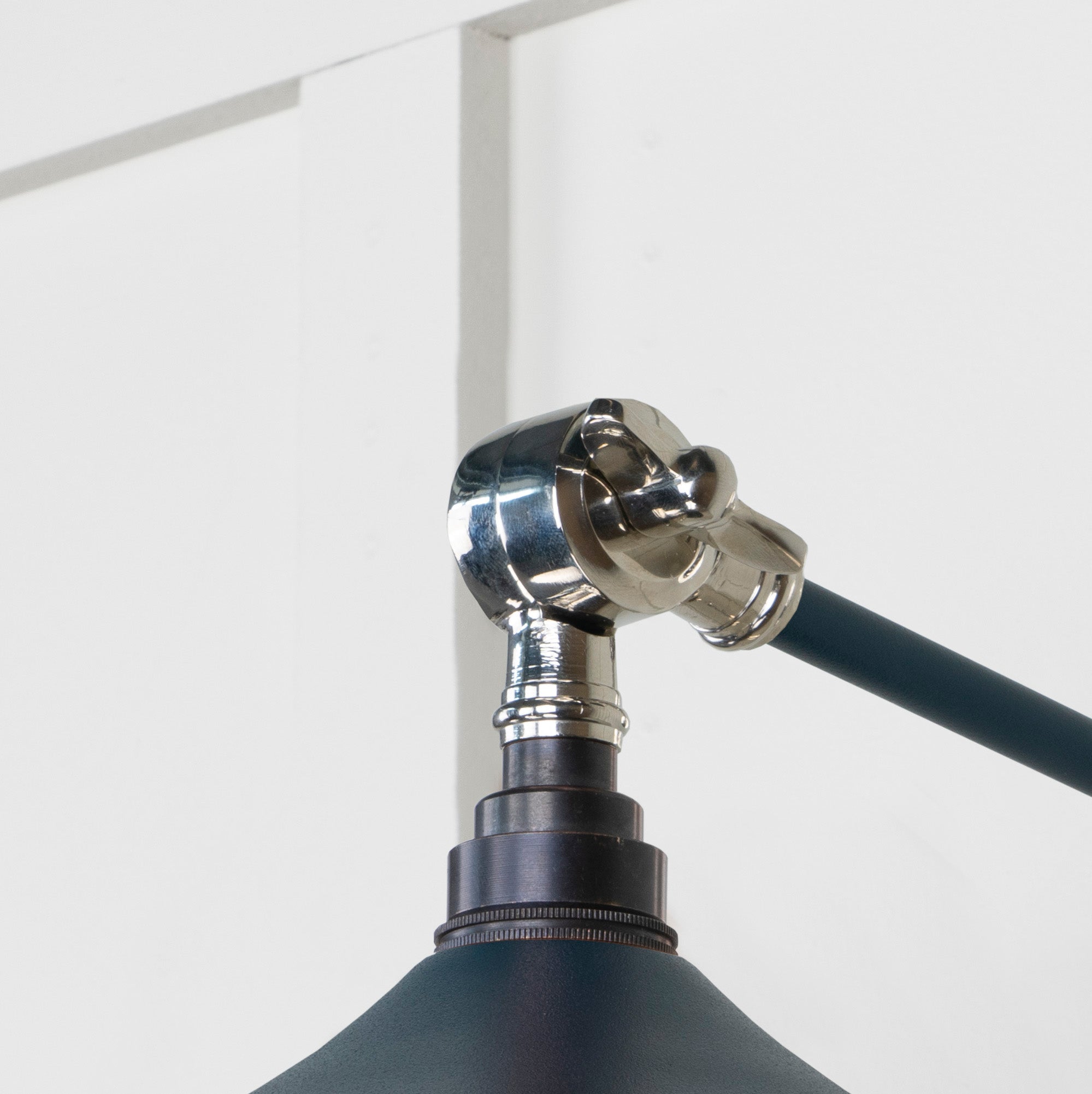 Smooth Nickel Flora Wall Light | Dusk - From The Anvil - EB London