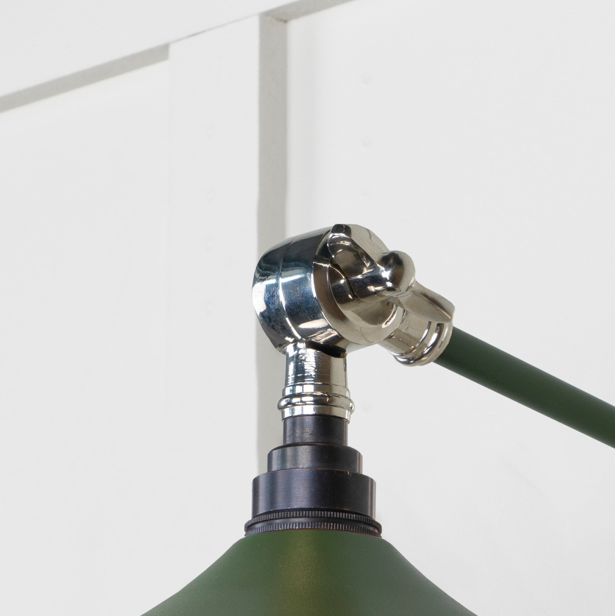 Smooth Nickel Flora Wall Light | Heath - From The Anvil - EB London