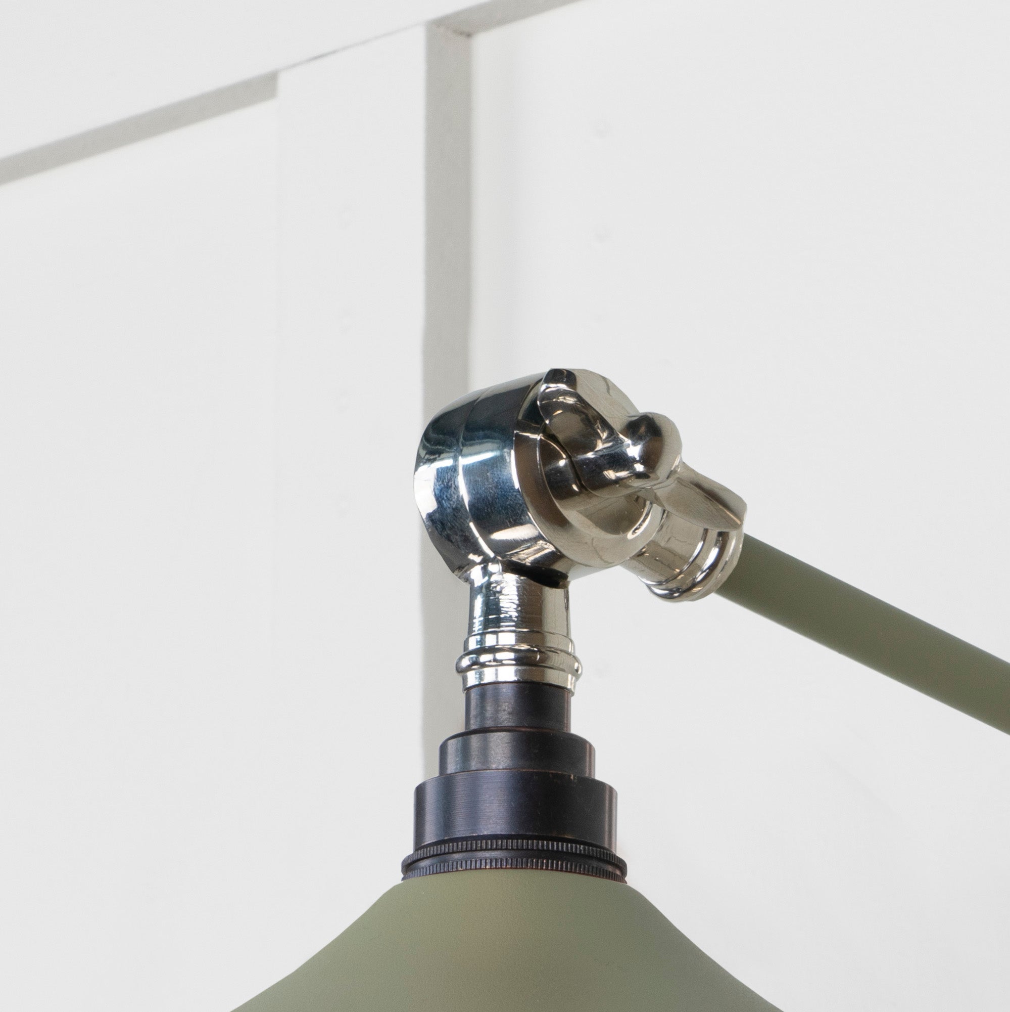 Smooth Nickel Flora Wall Light | Tump - From The Anvil - EB London
