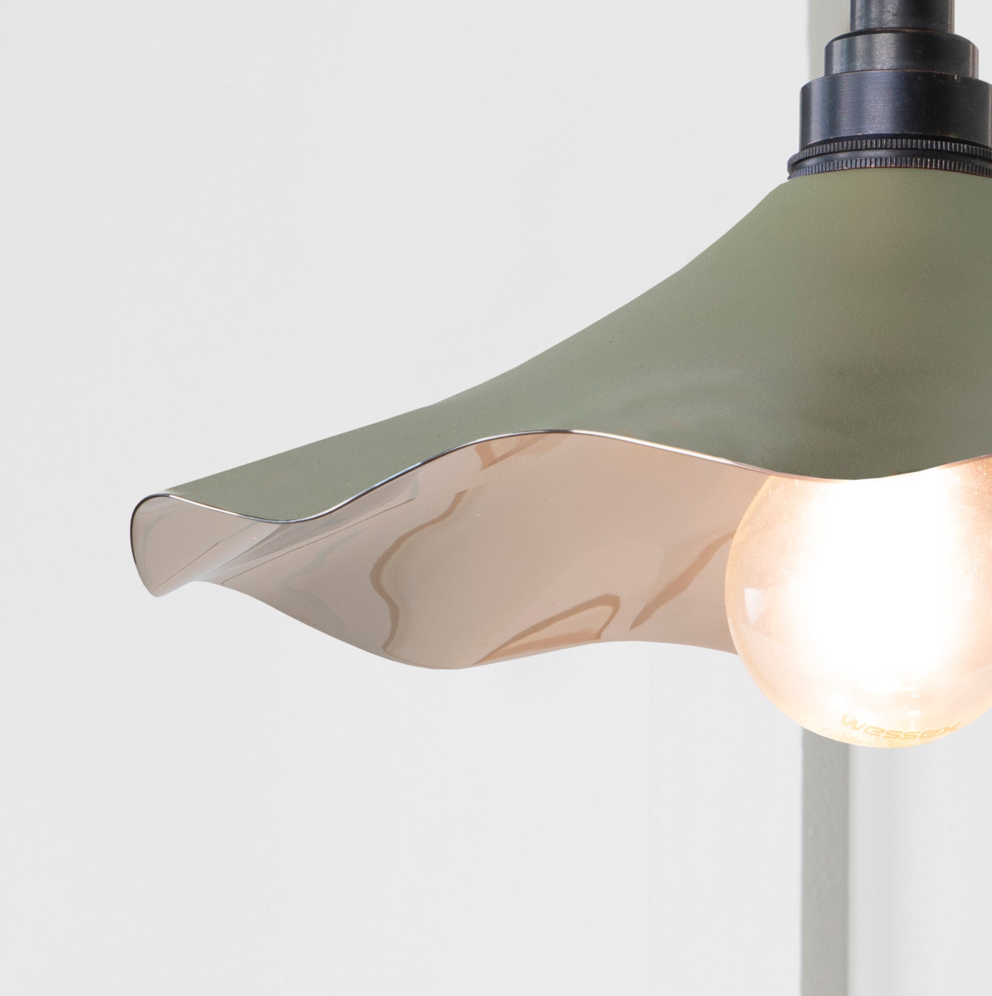 Smooth Nickel Flora Wall Light | Tump - From The Anvil - EB London