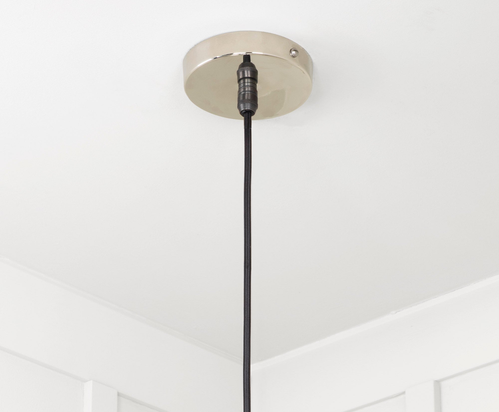 Smooth Nickel Frankley Pendant | Bare - From The Anvil - EB London