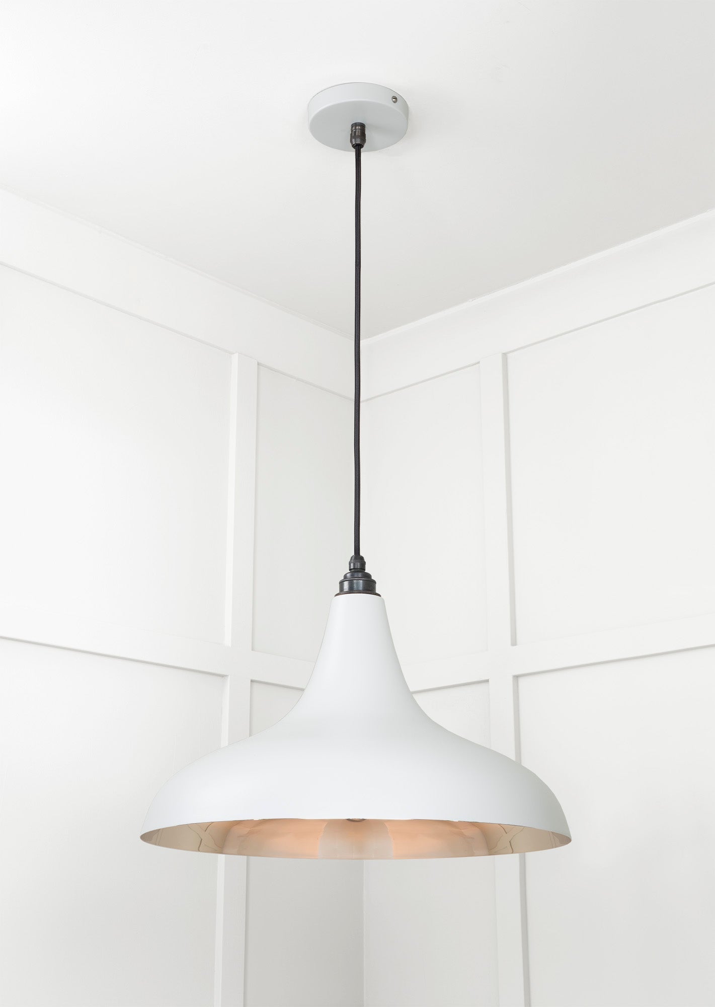 Smooth Nickel Frankley Pendant | Birch - From The Anvil - EB London