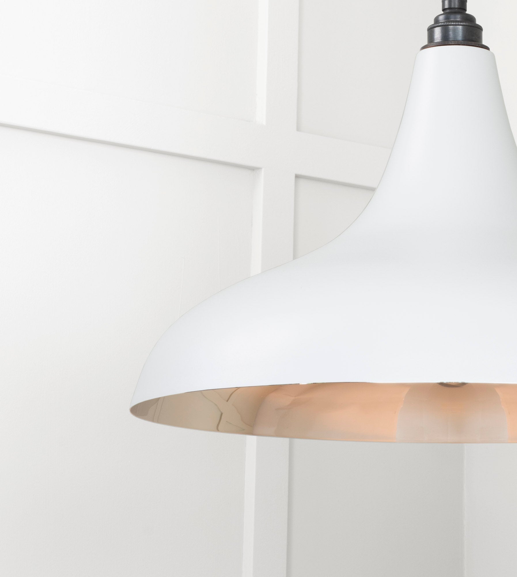 Smooth Nickel Frankley Pendant | Birch - From The Anvil - EB London