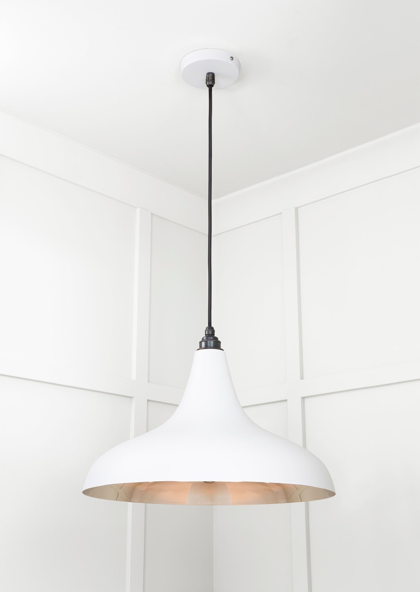 Smooth Nickel Frankley Pendant | Flock - From The Anvil - EB London