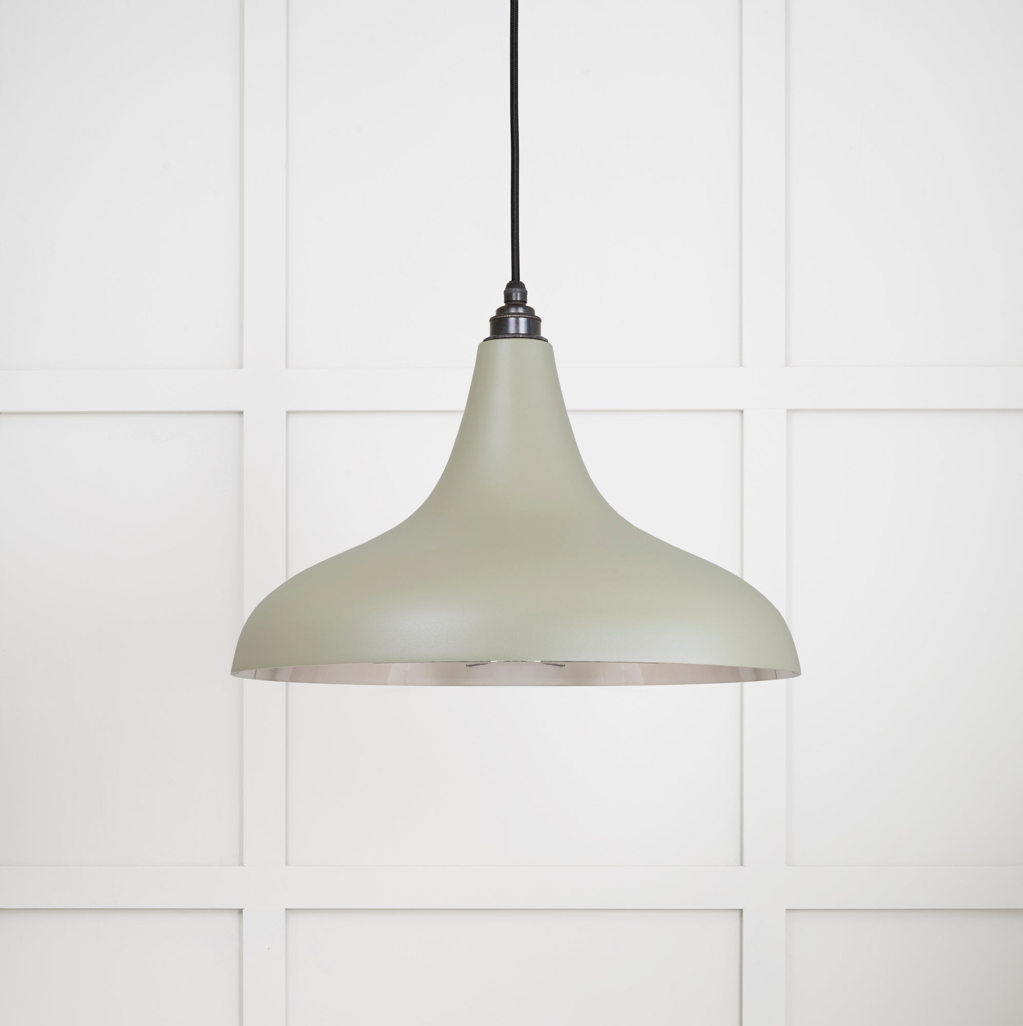 Smooth Nickel Frankley Pendant | Tump - From The Anvil - EB London