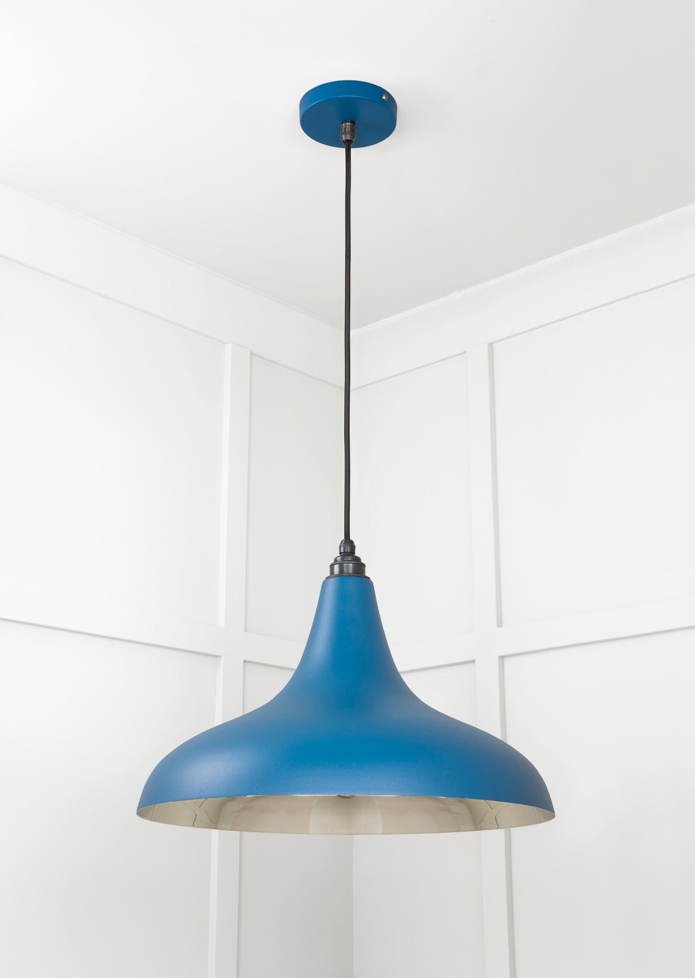 Smooth Nickel Frankley Pendant | Upstream - From The Anvil - EB London