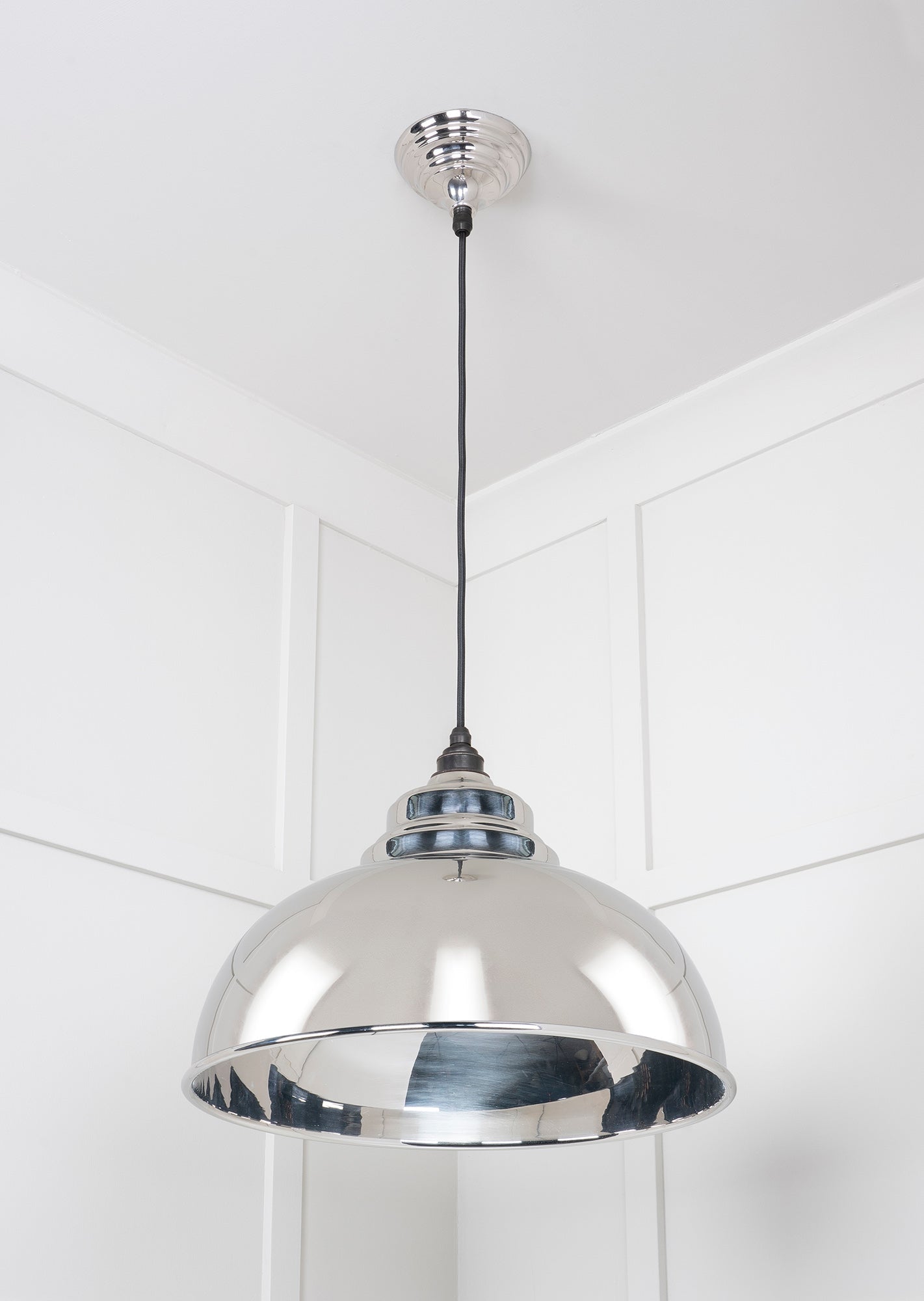 Smooth Nickel Harborne Pendant | Bare - From The Anvil - EB London