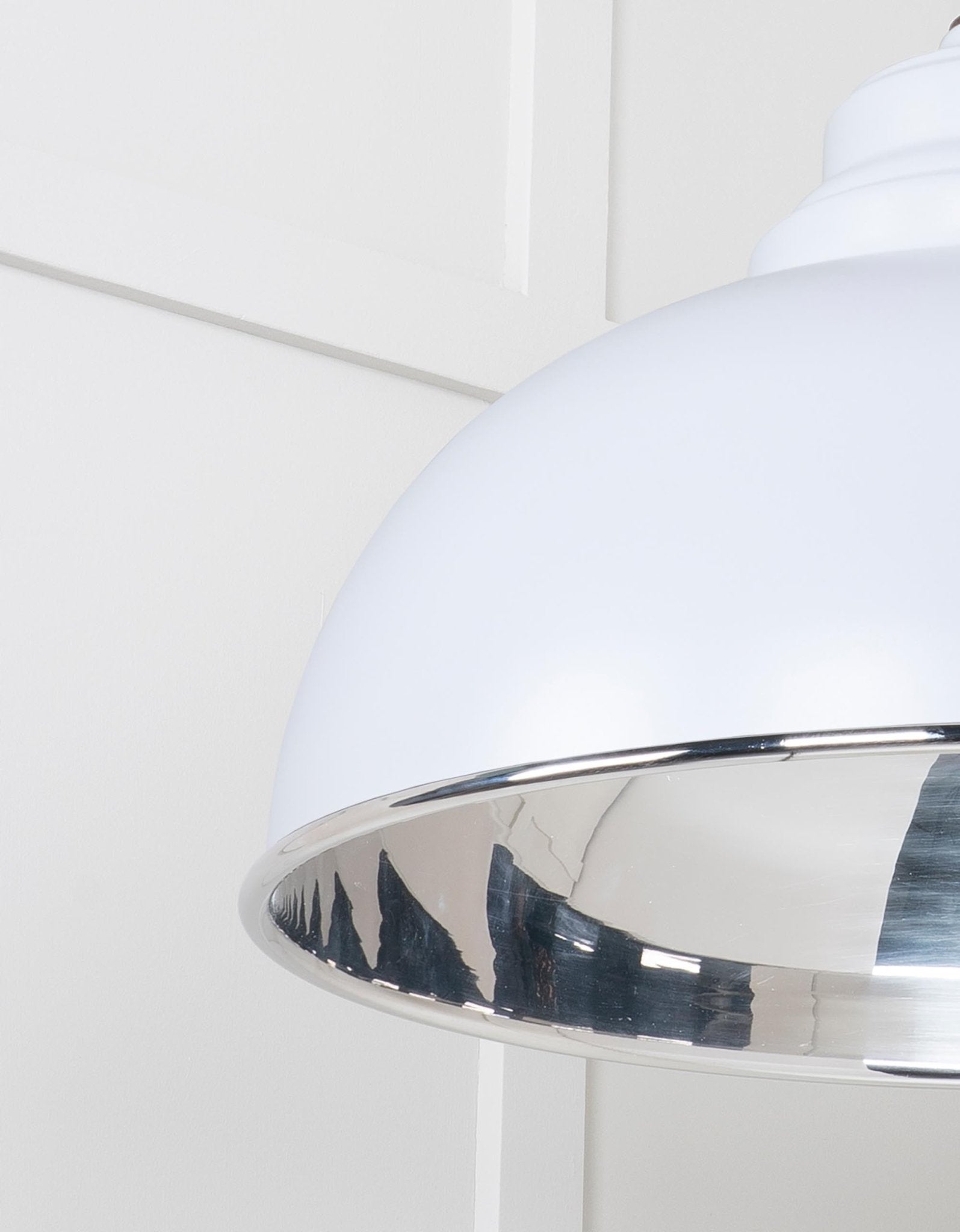 Smooth Nickel Harborne Pendant | Birch - From The Anvil - EB London